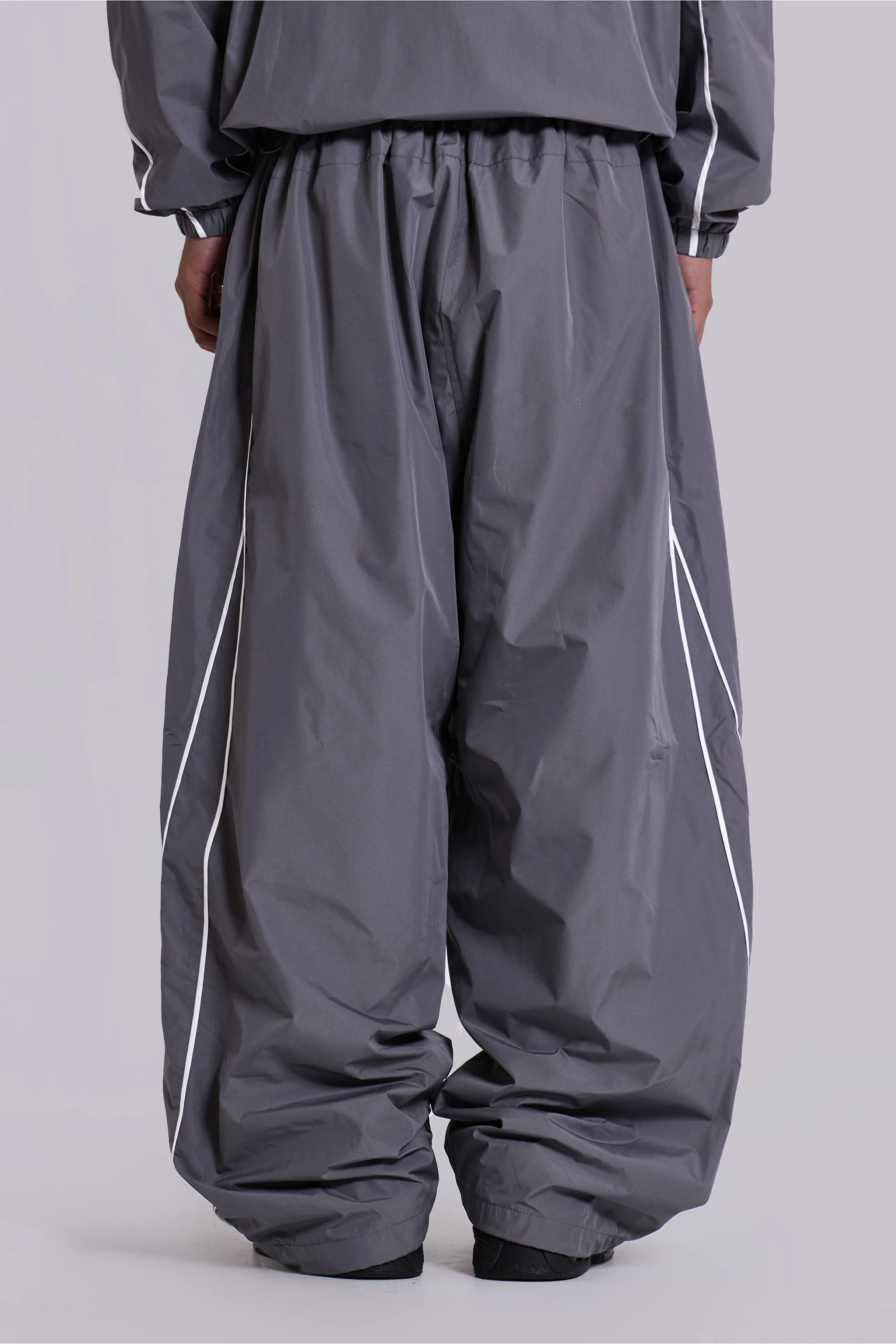 Grey Vapor Tracksuit Bottoms - Image 5