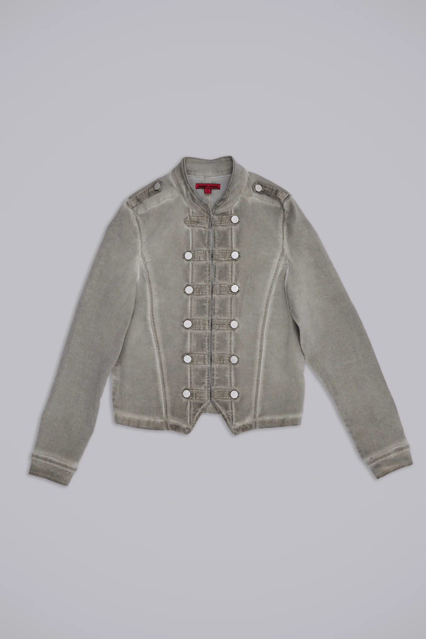 Rebel Military Jacket in Clay - Image 4