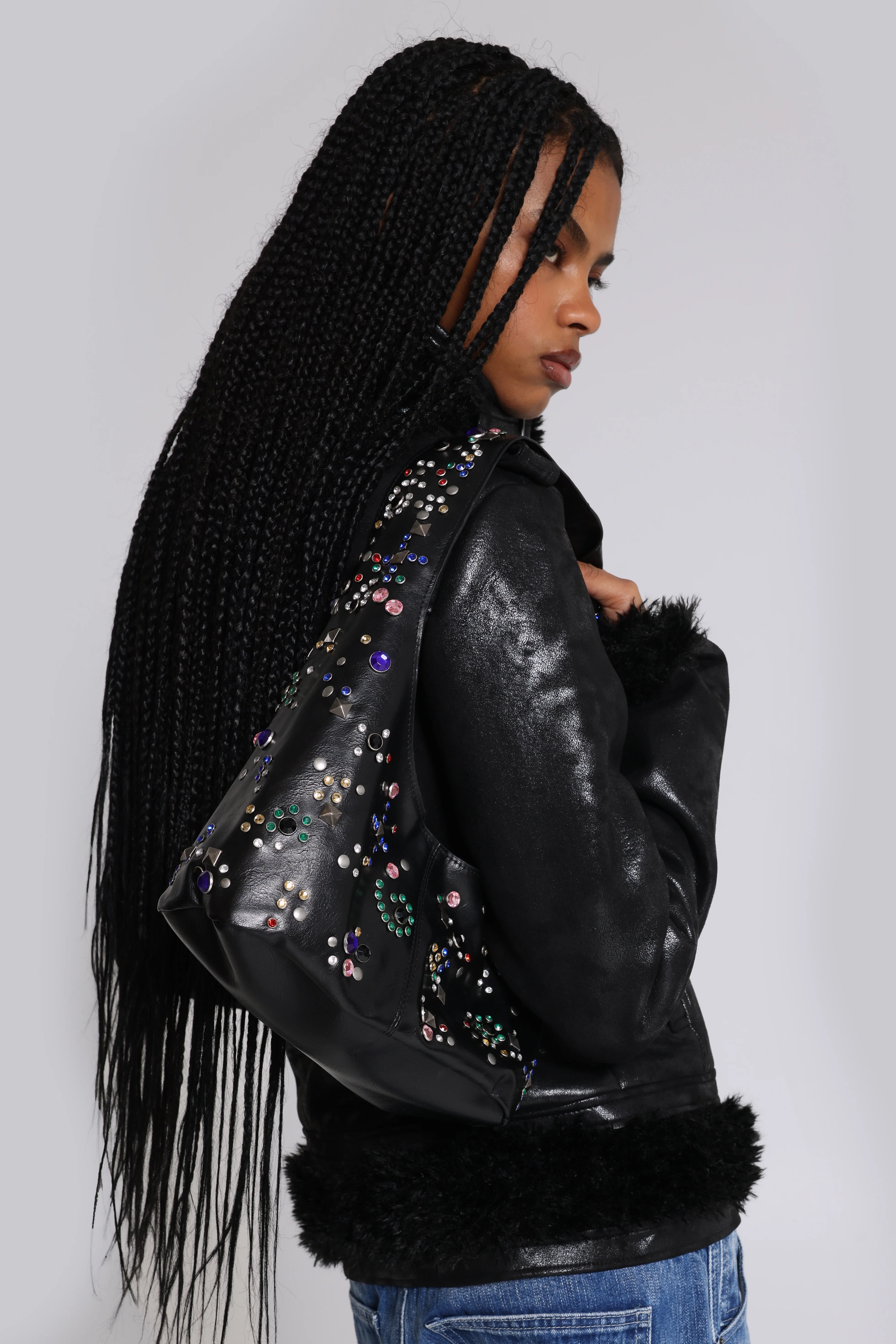 Jexa Jewel Studded Bag - Image 10