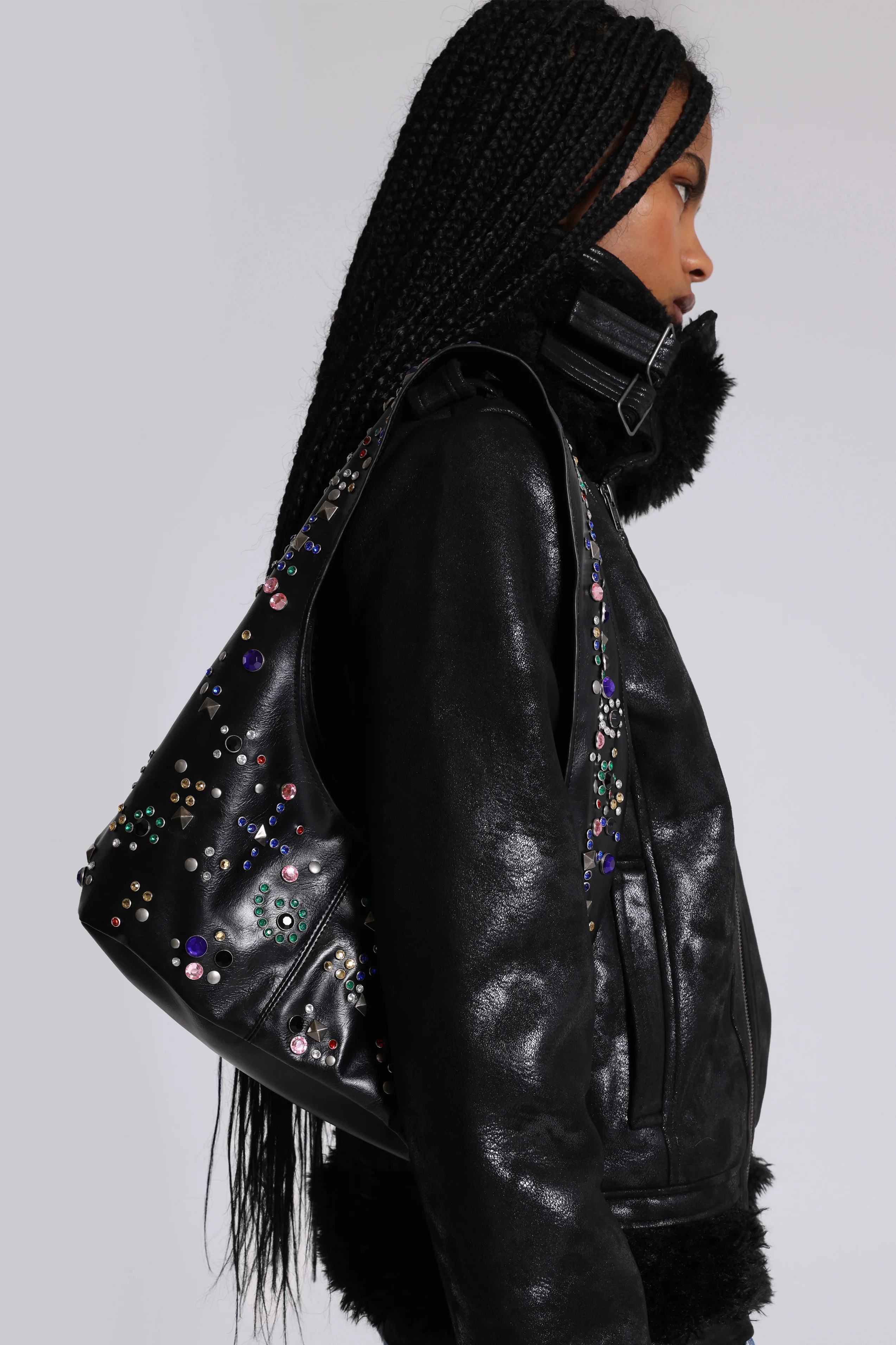 Jexa Jewel Studded Bag - Image 3