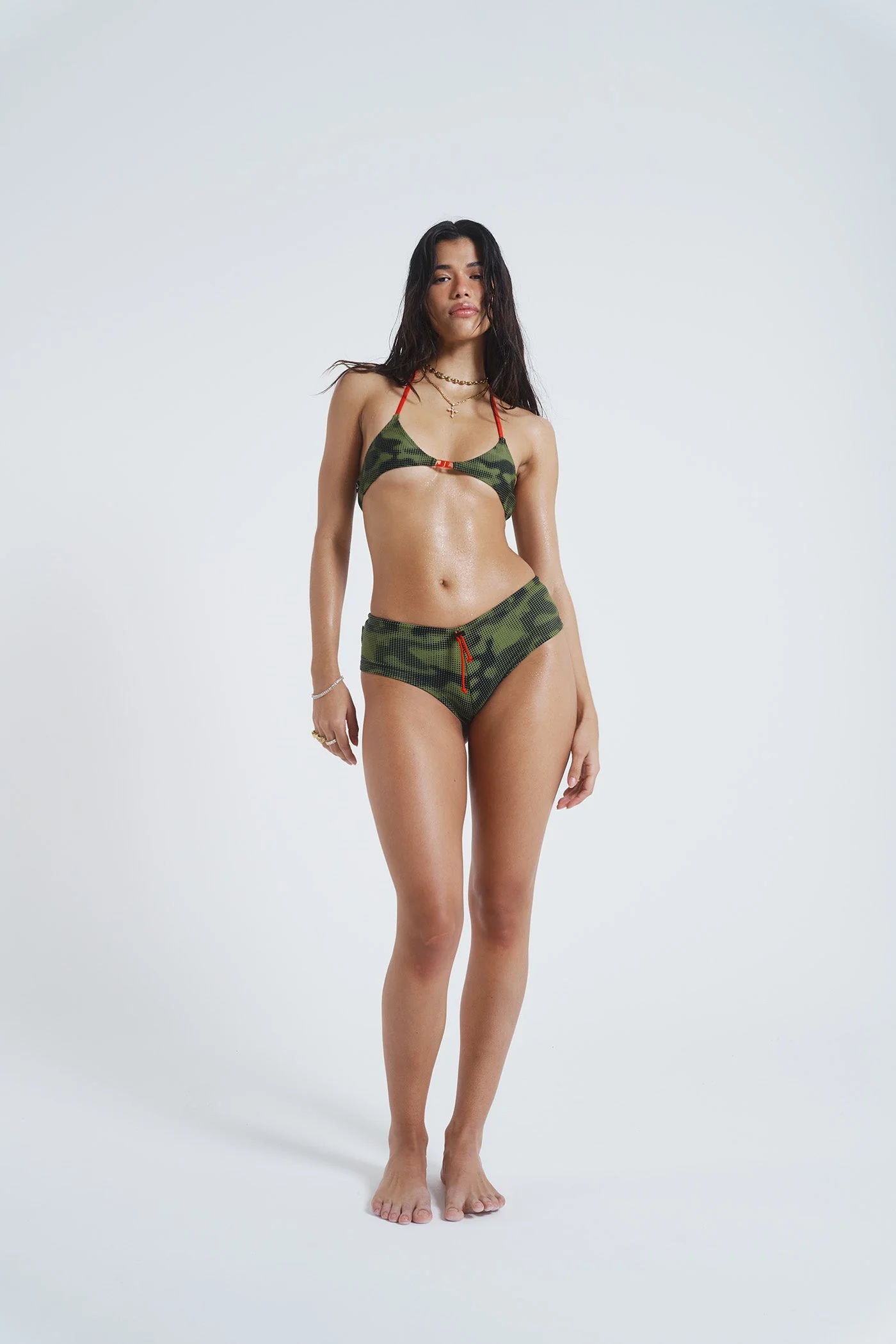 Astro Camo Micro Triangle Bikini Top - Image 3
