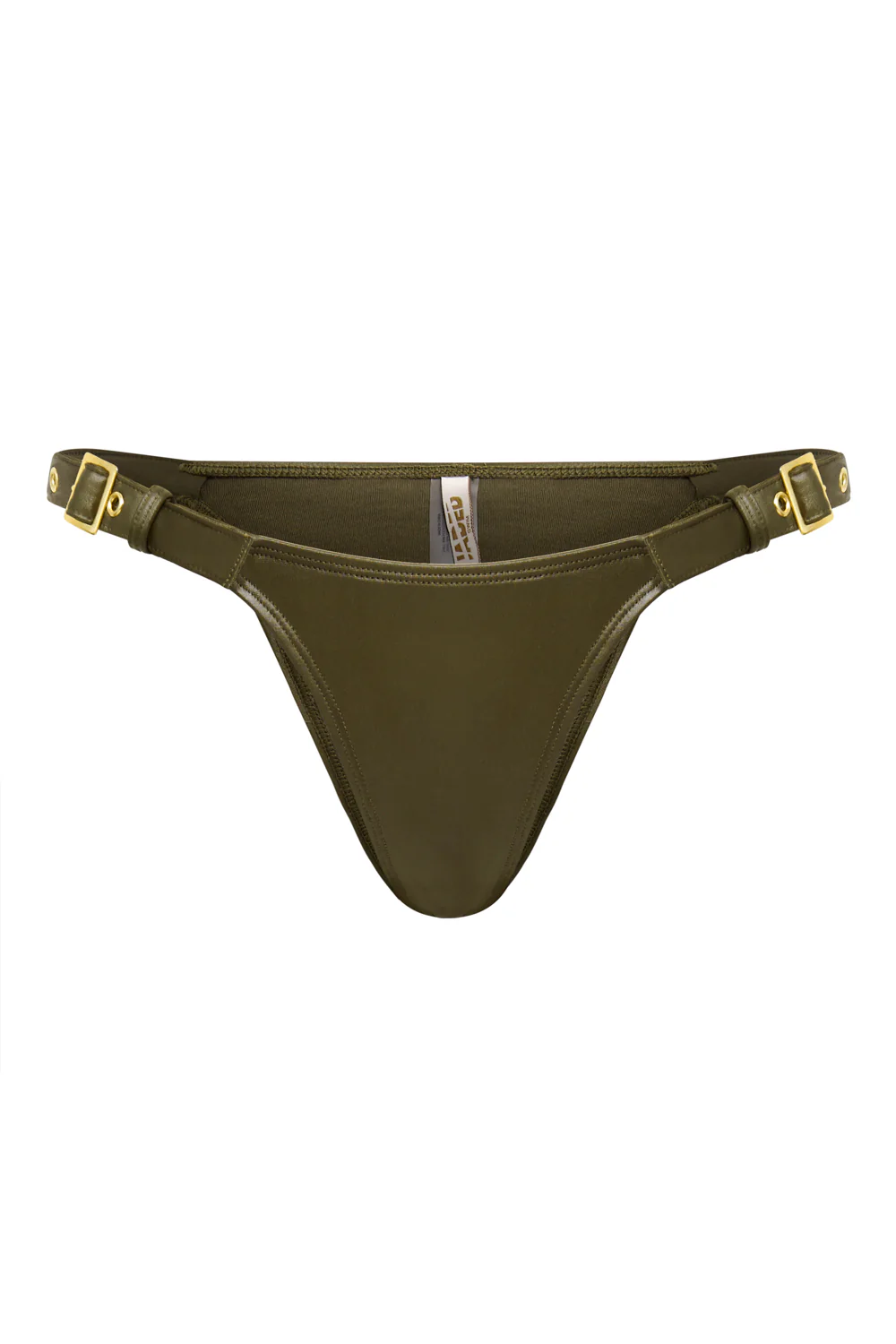 Hydra Micro Bikini Bottoms with Buckle Detail - Image 7