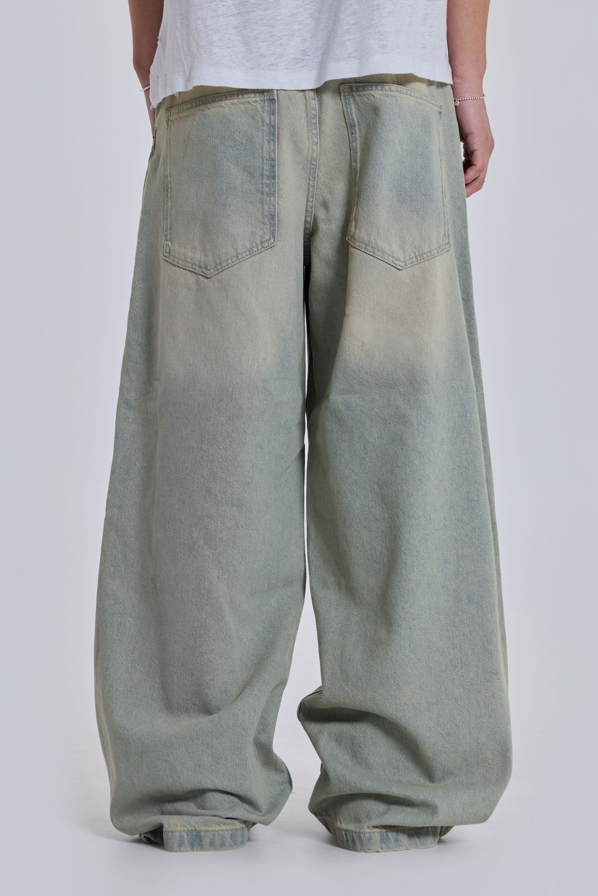 Light Wash Colossus Fit Jeans - Image 3