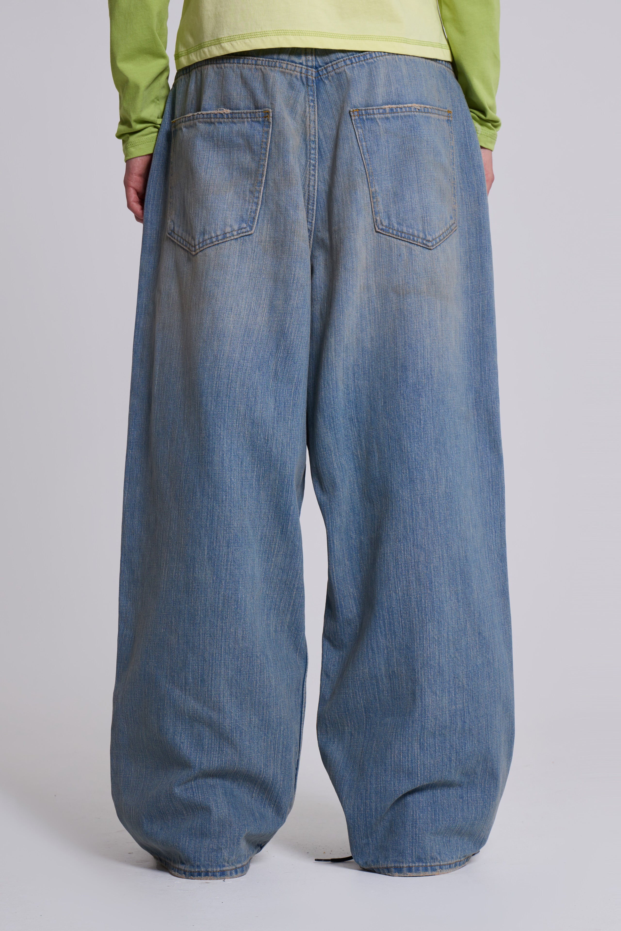 Light Wash Slub XL Colossus Jeans - Image 4