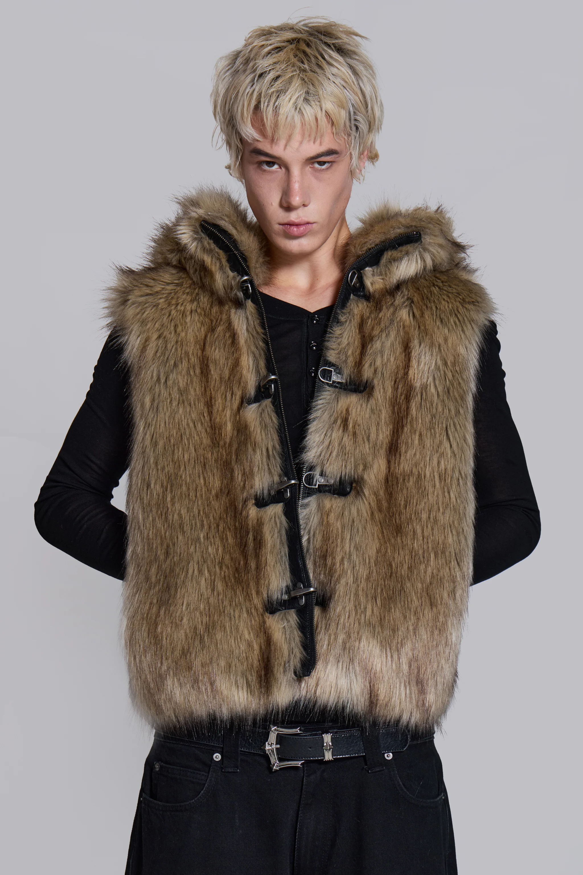 Mendoza Faux Fur Gilet - Image 10