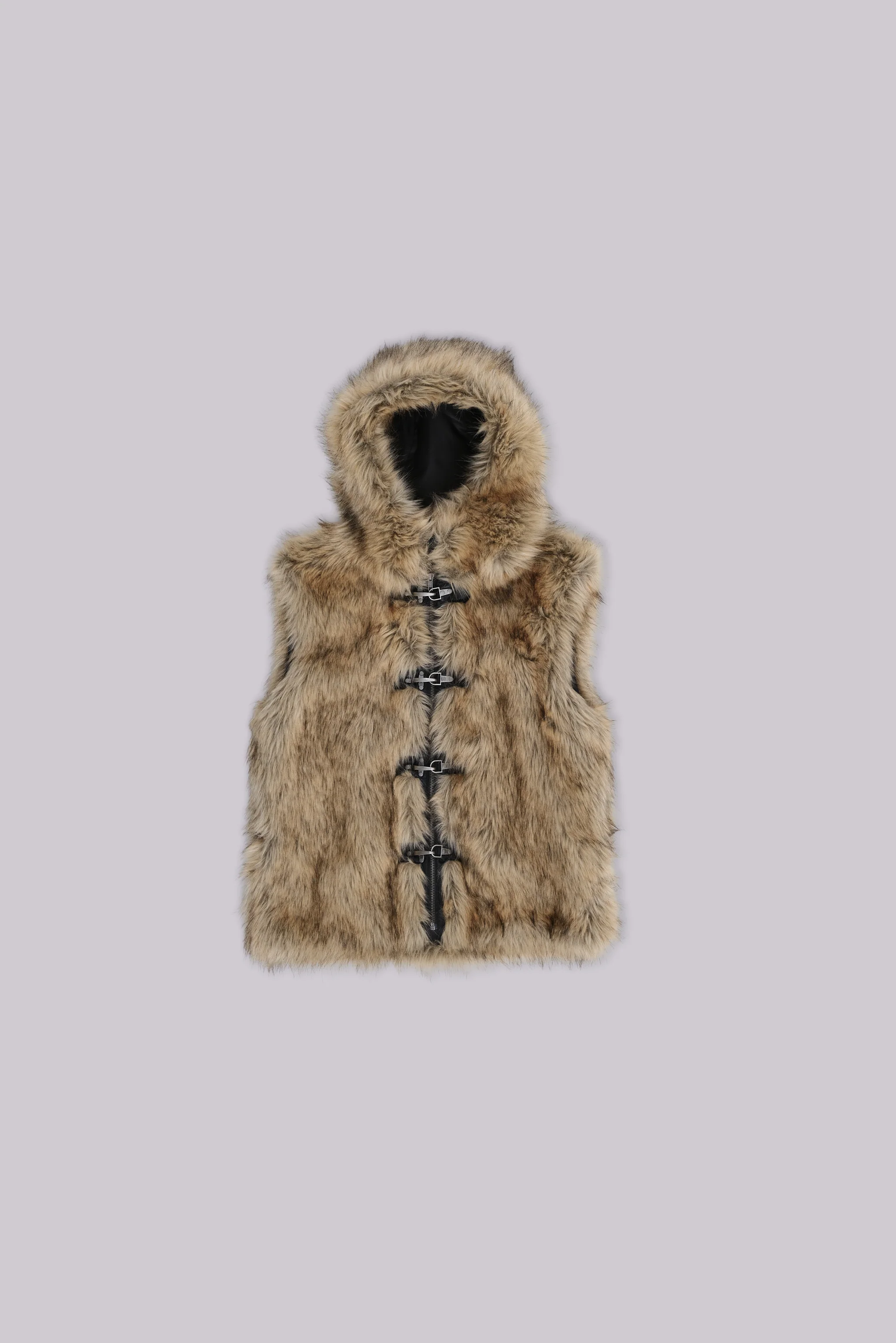 Mendoza Faux Fur Gilet - Image 3
