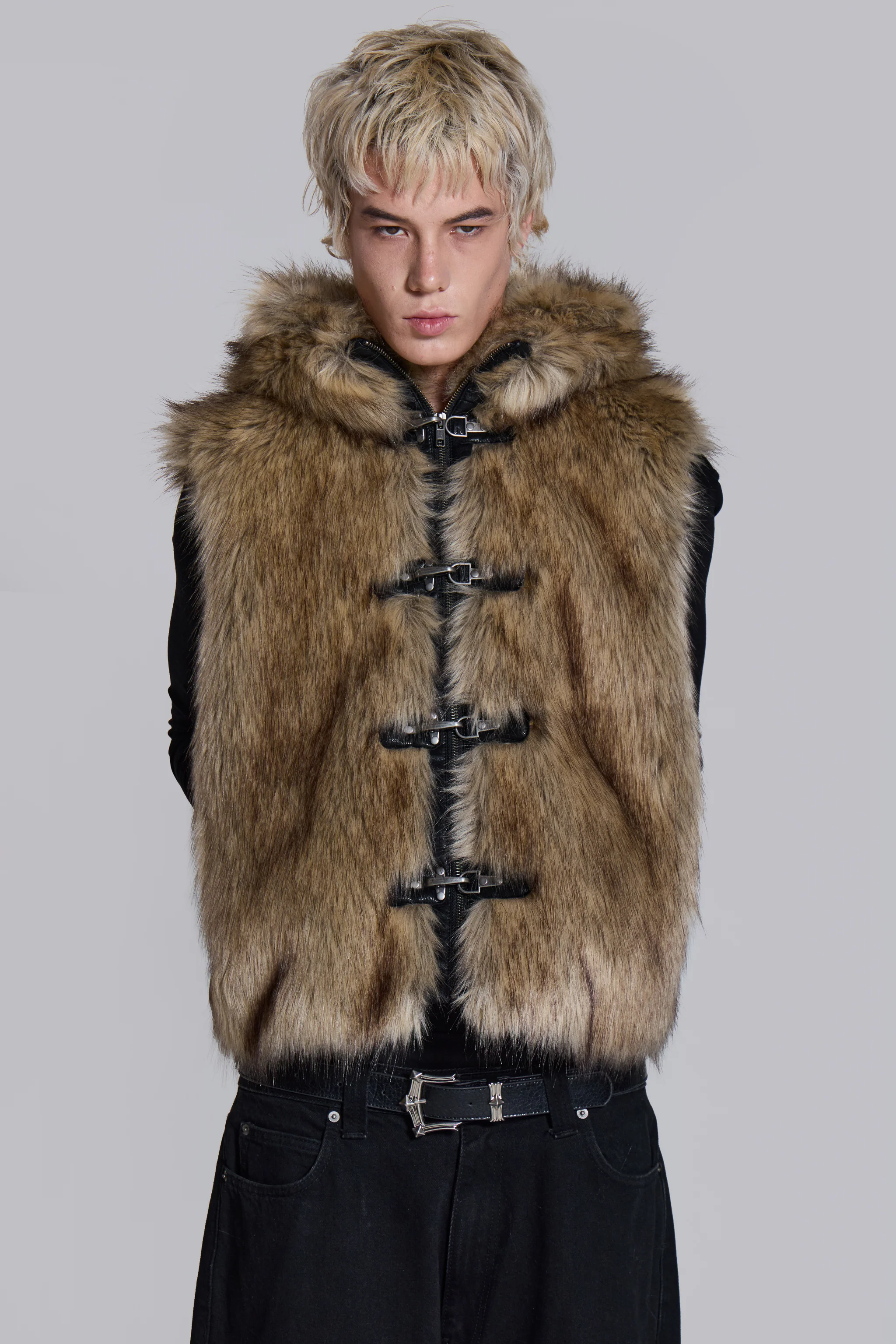Mendoza Faux Fur Gilet - Image 7