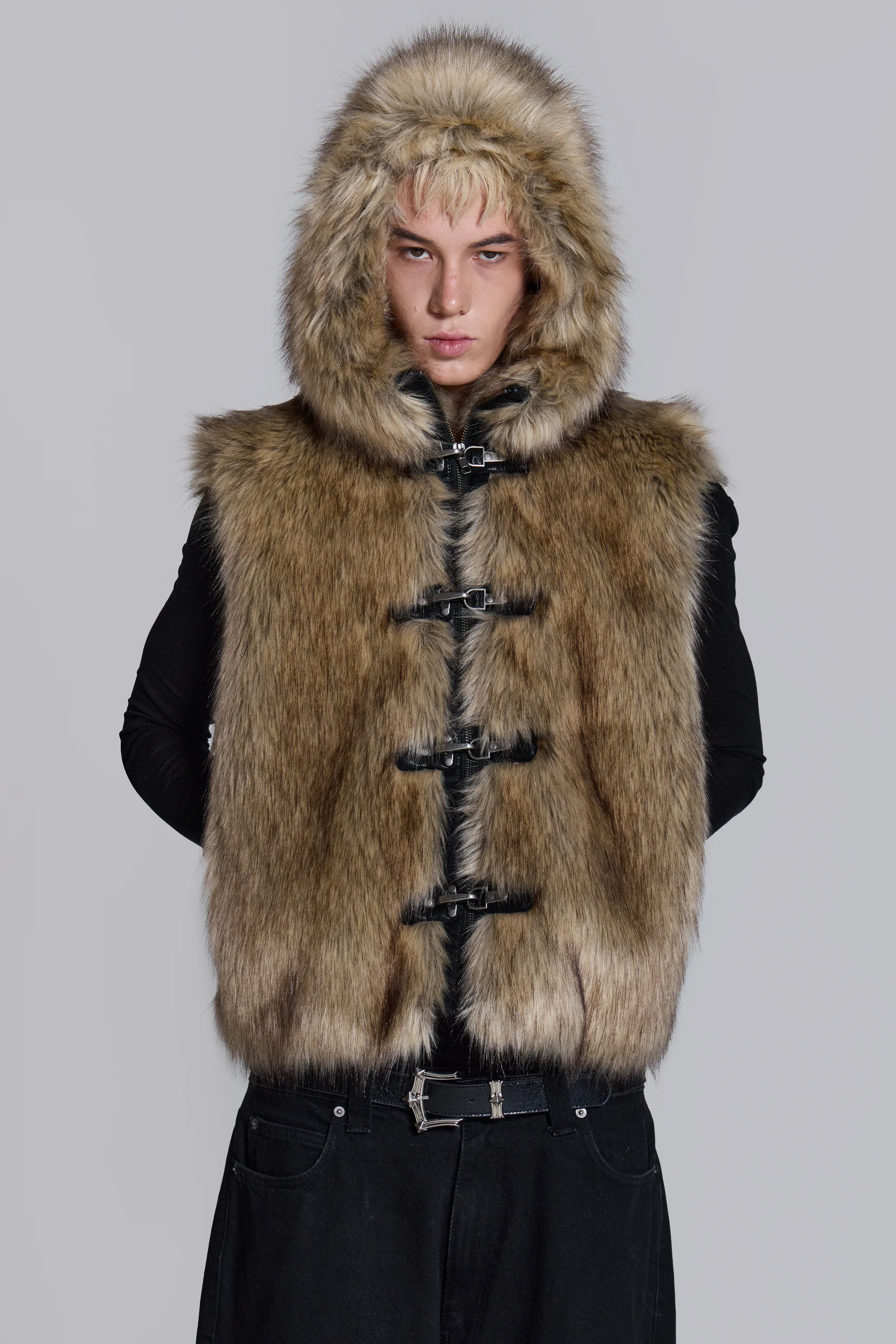 Mendoza Faux Fur Gilet - Image 9