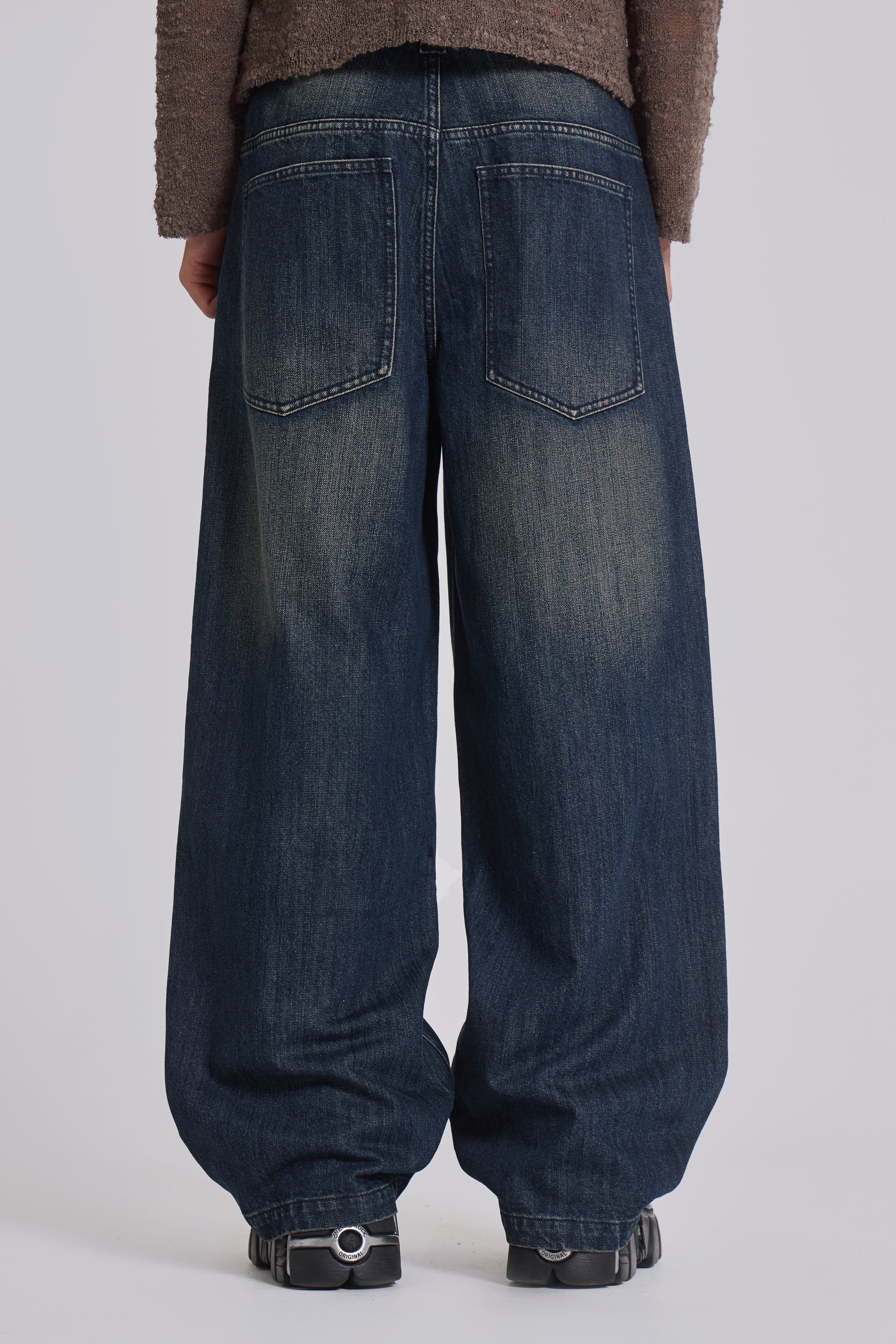 Mid Blue Slub Colossus Jeans - Image 10