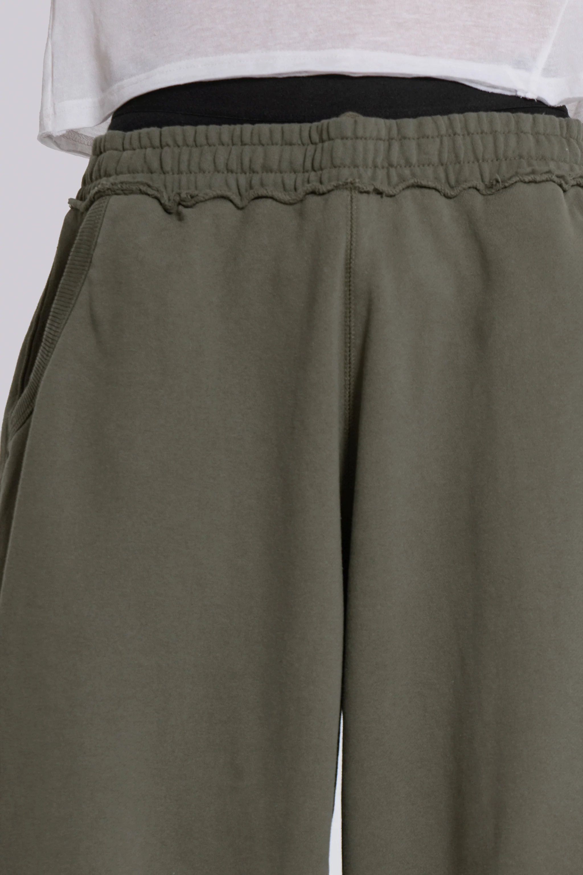 Military Green Baggy Monster Joggers - Image 5