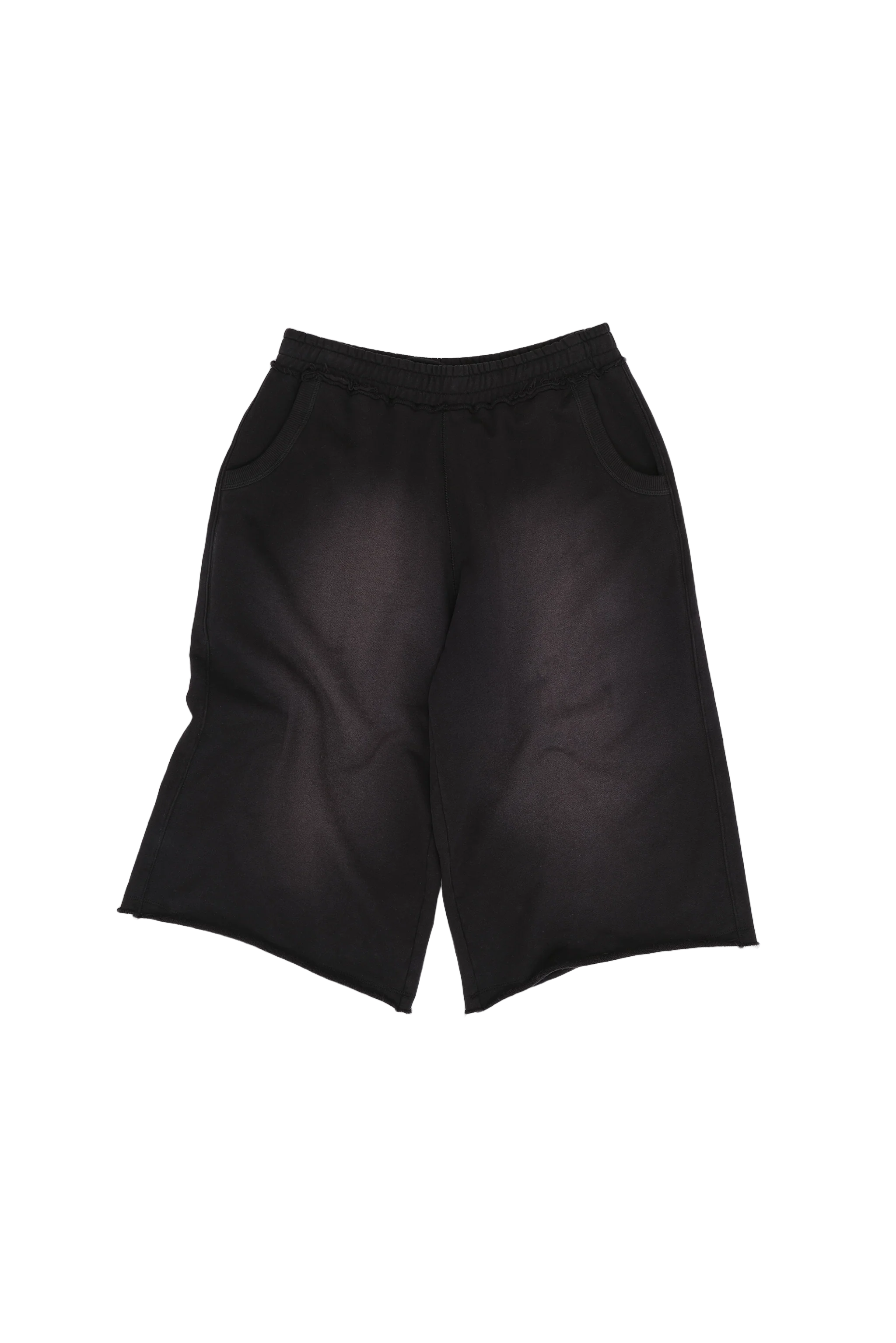 Monster 3/4 Washed Black Shorts - Image 6