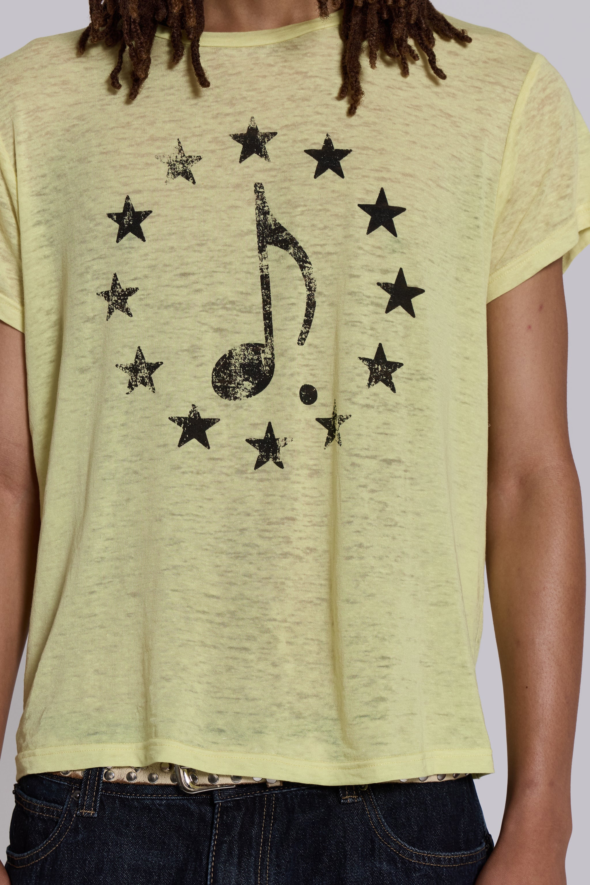 Music Yellow T-Shirt - Image 5