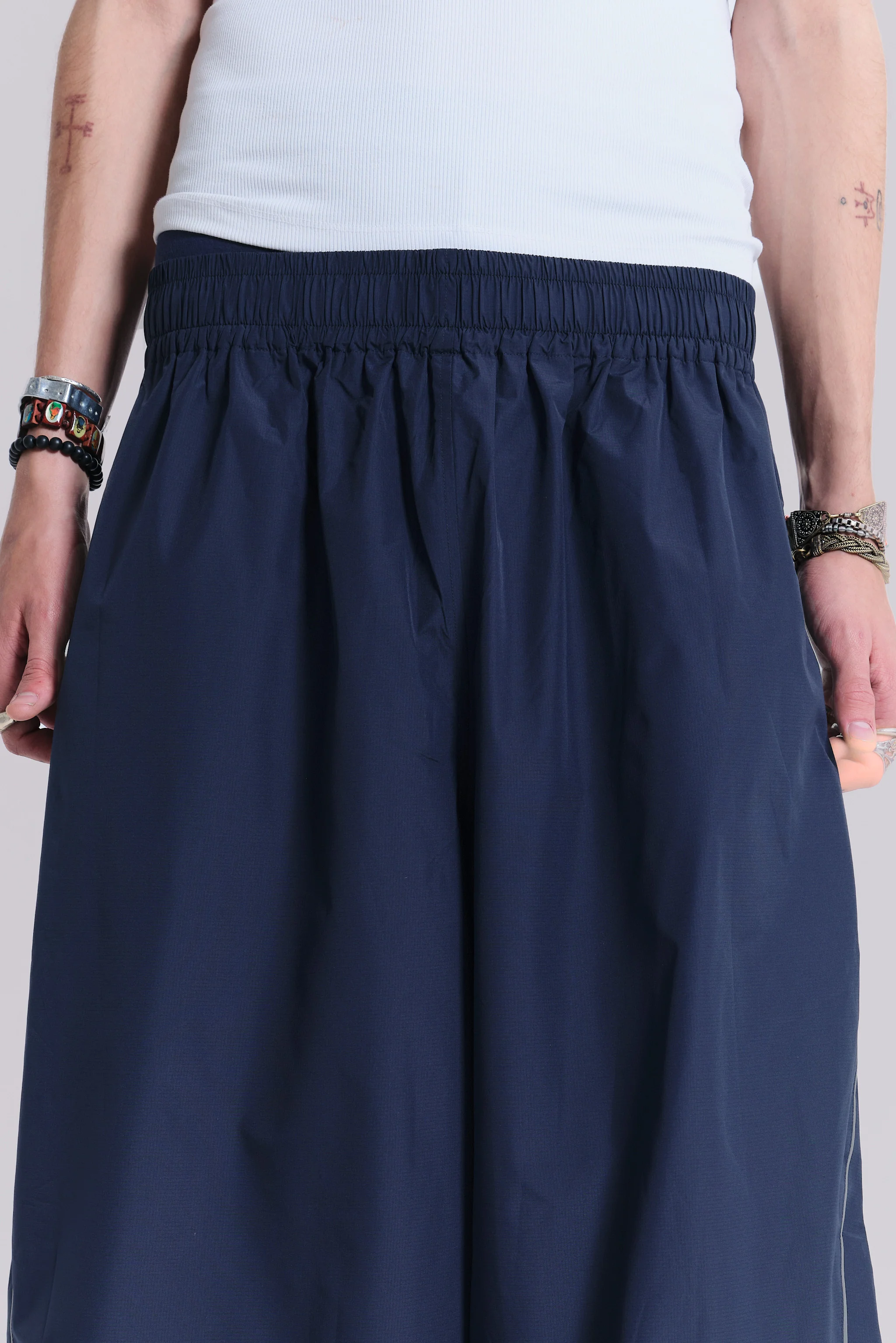 Navy Vapor Tracksuit Bottoms - Image 12