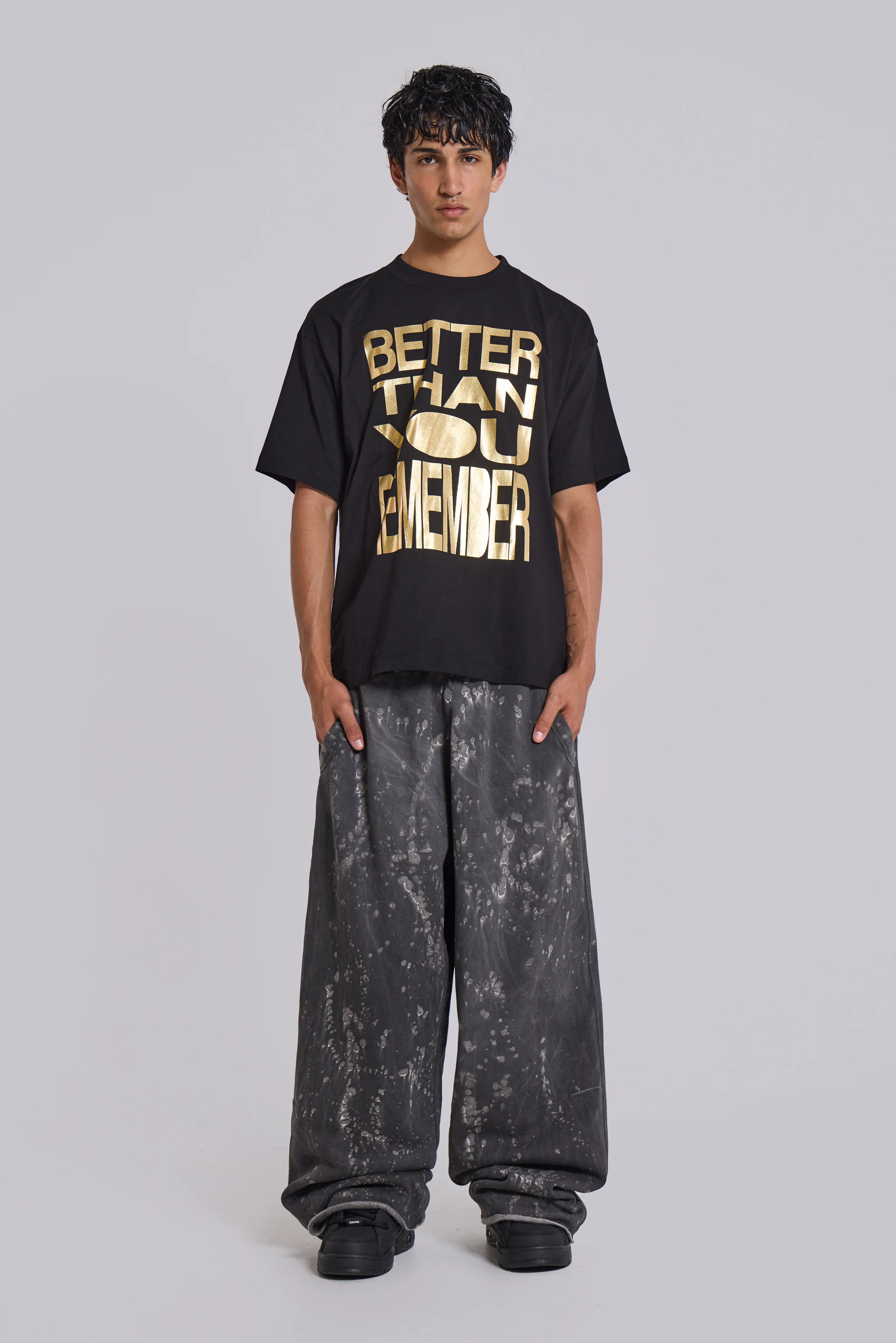Oil Spill Baggy Monster Joggers - Image 3