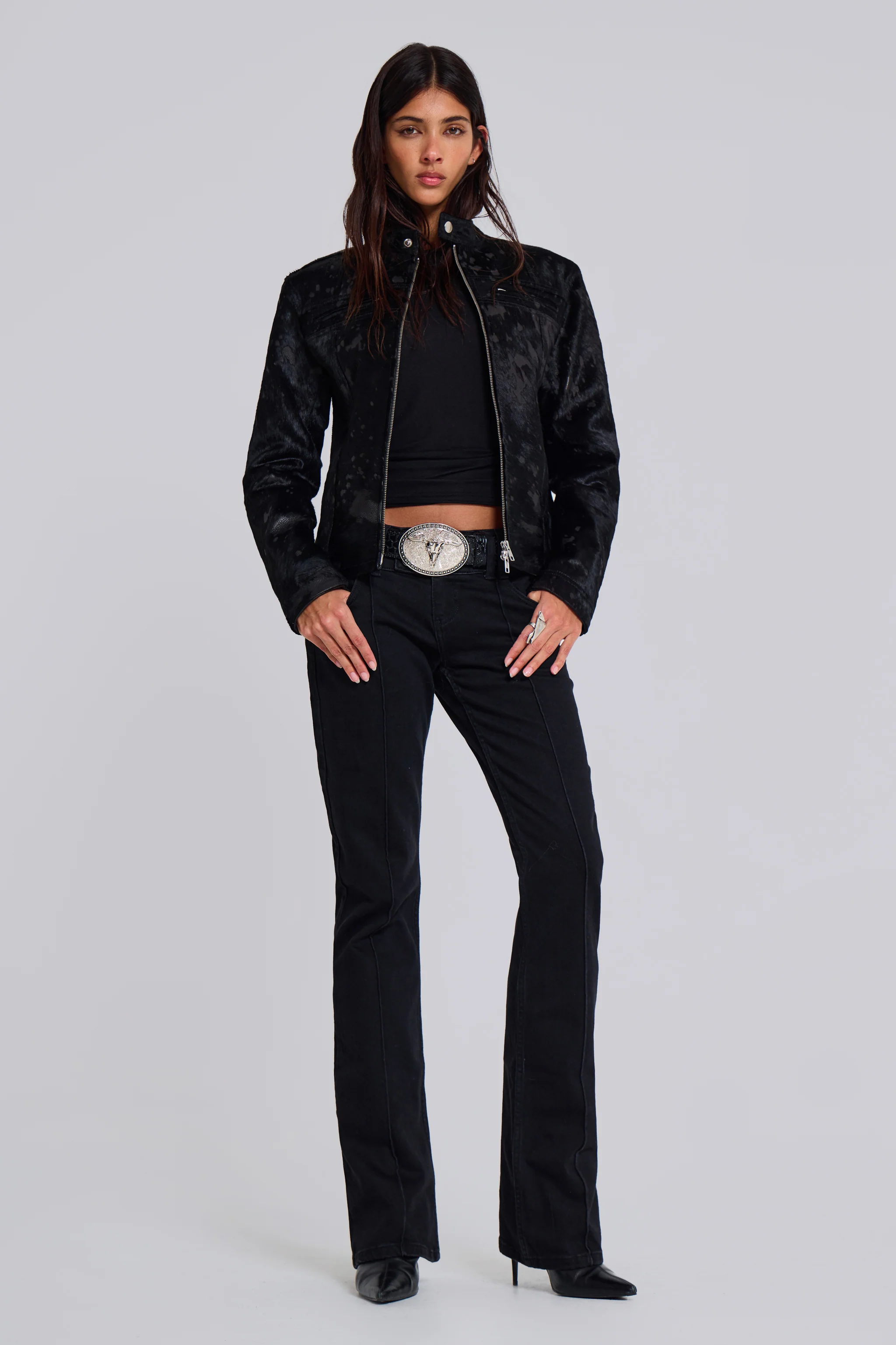 Solid Black Thirteen Jeans - Image 6
