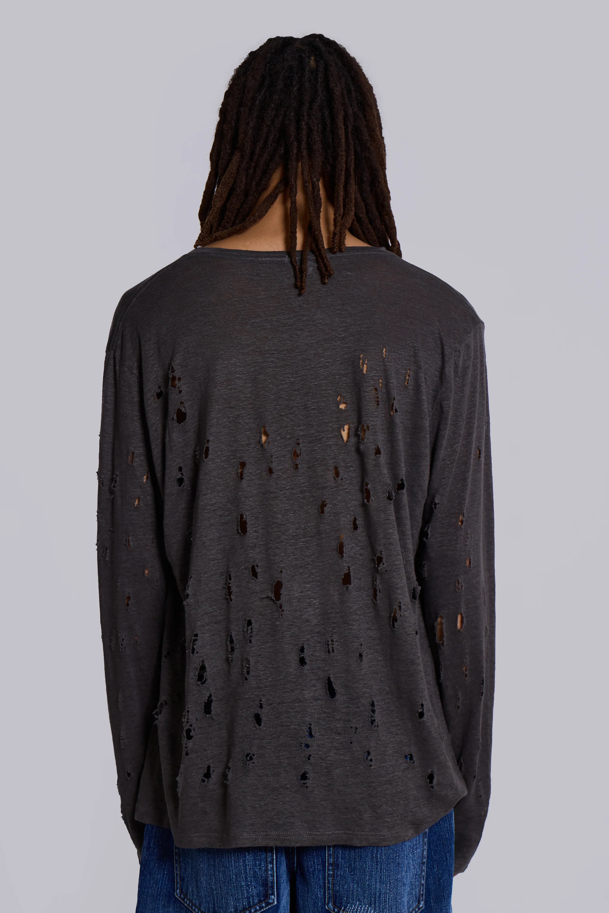 Rifle Distressed Knit Top - Image 4
