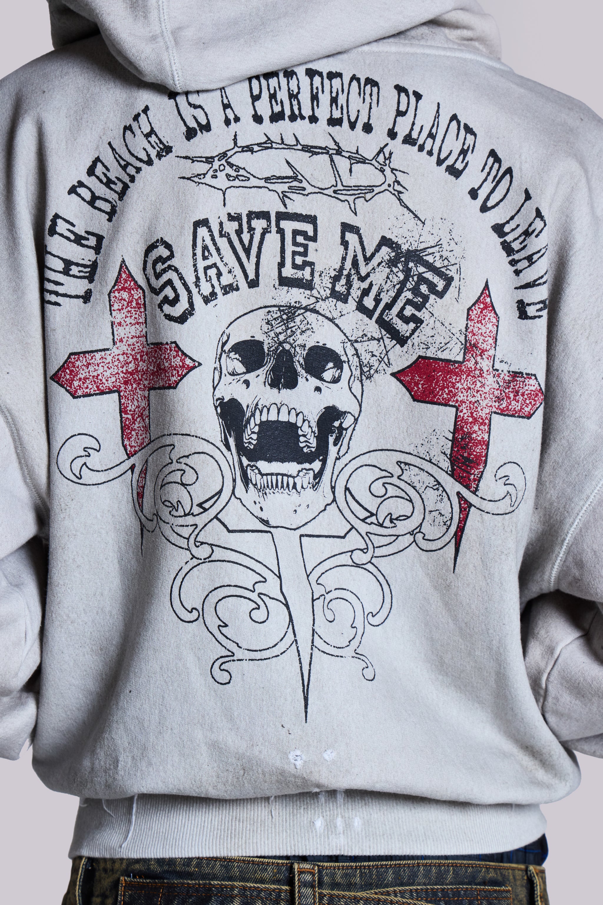 Save Me Oversized Hoodie - Image 9