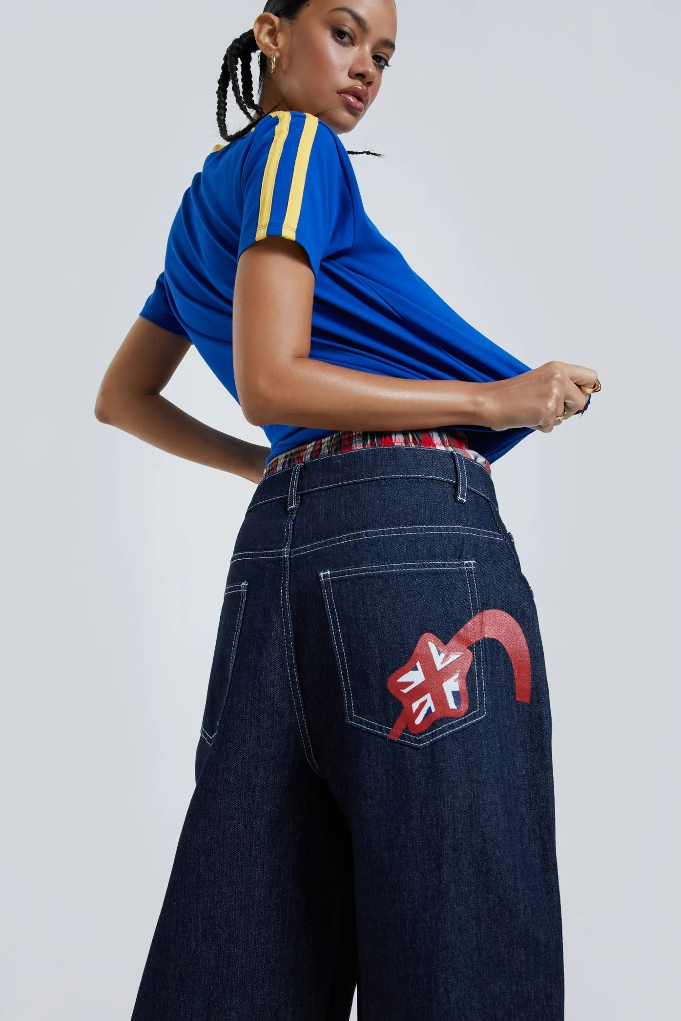 Jumbo Denim Jorts - Image 3