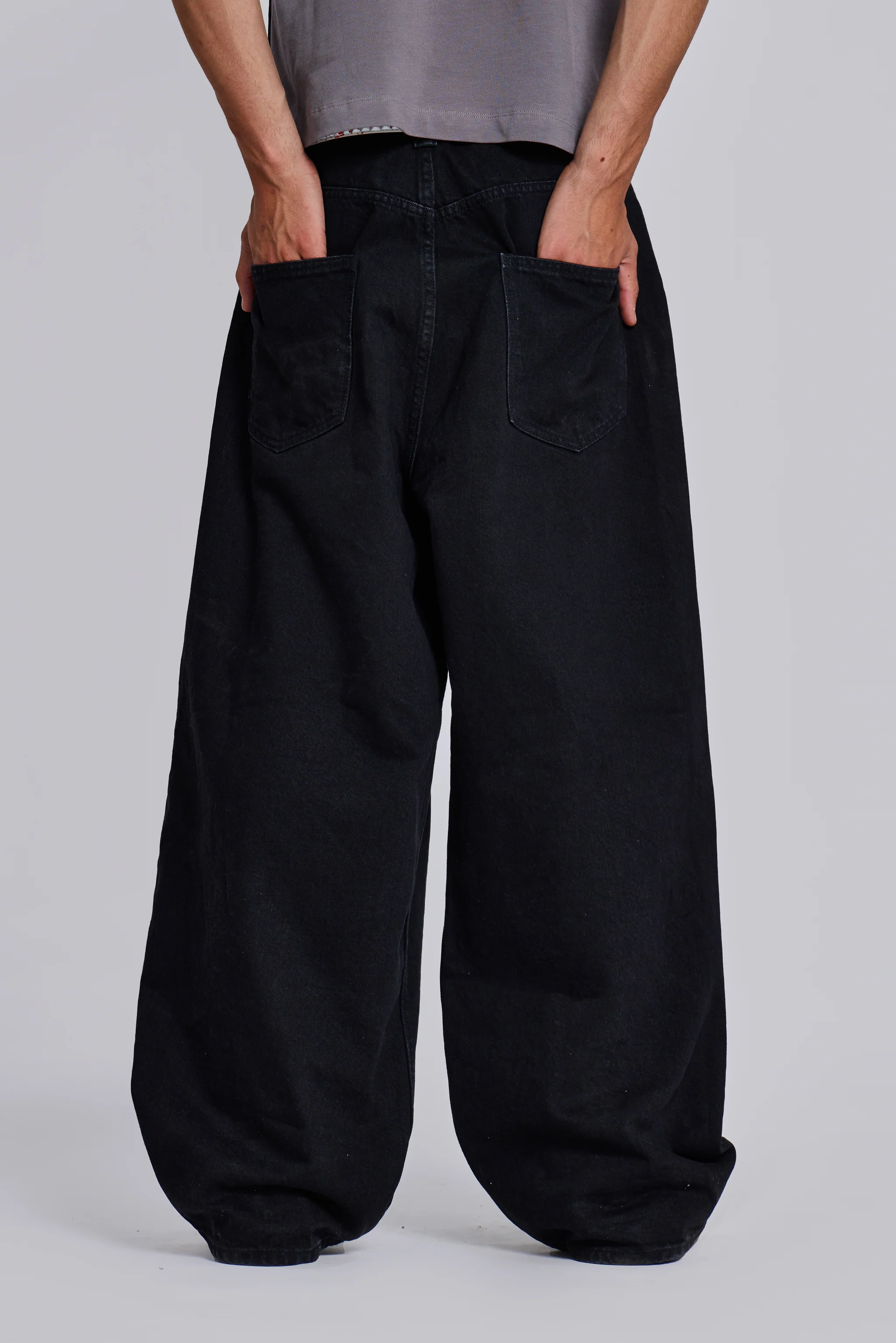 Solid Black XL Colossus Jeans - Image 3