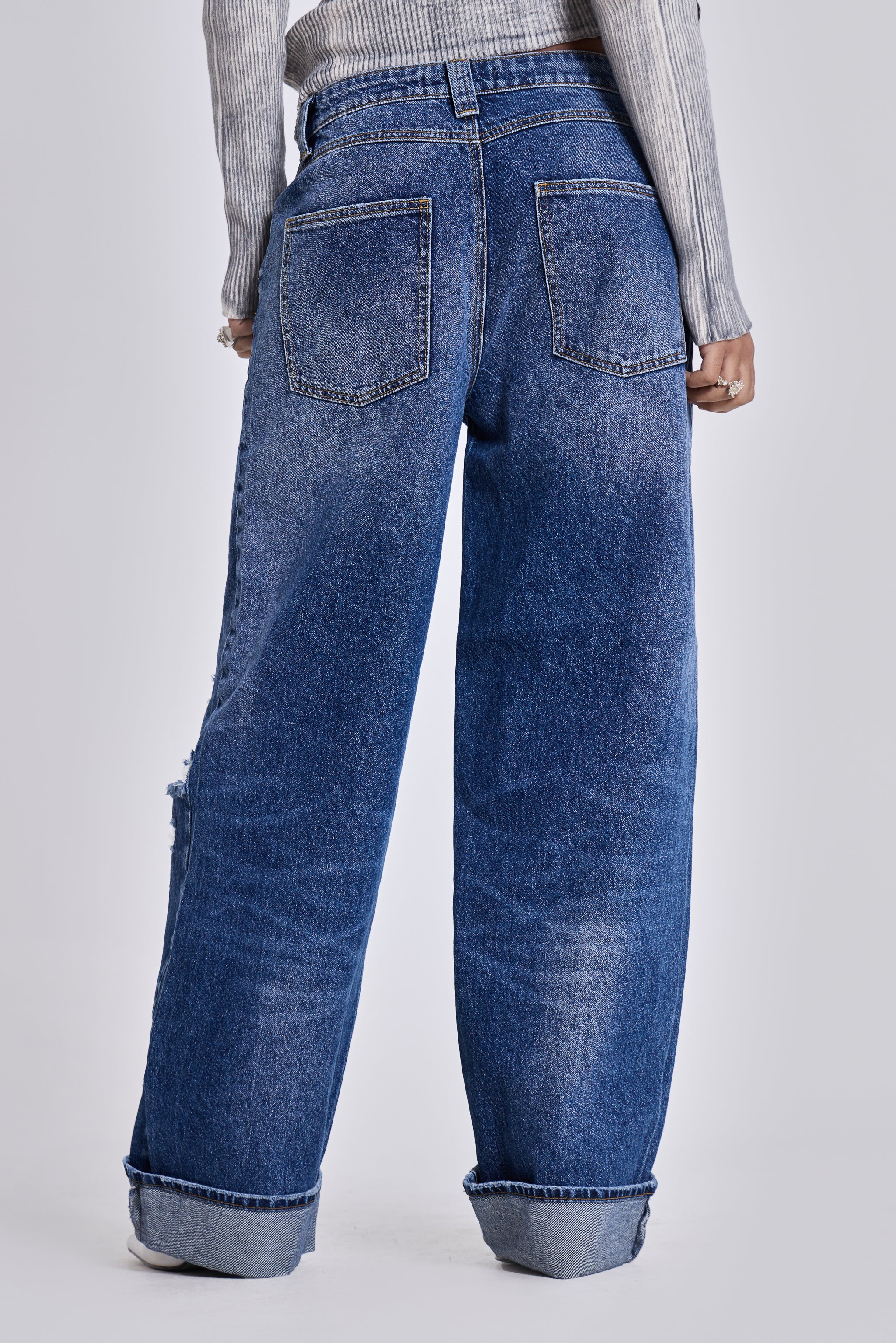 Sonic Jeans in Vintage Blue Wash - Image 3
