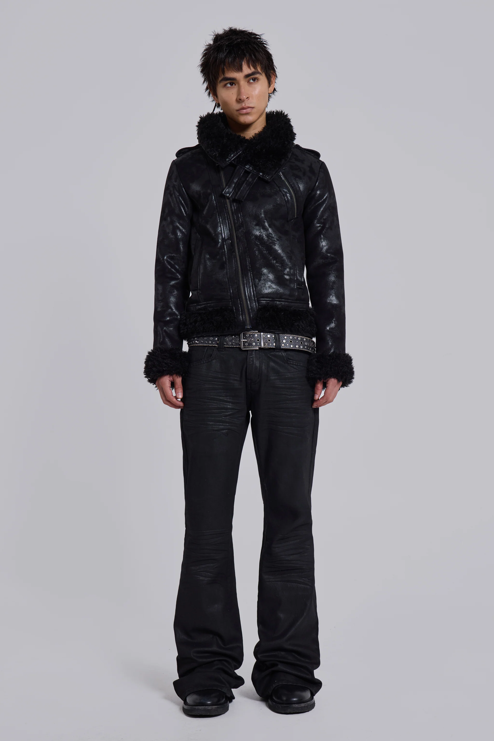 Spectre Shearling Jacket - Image 4