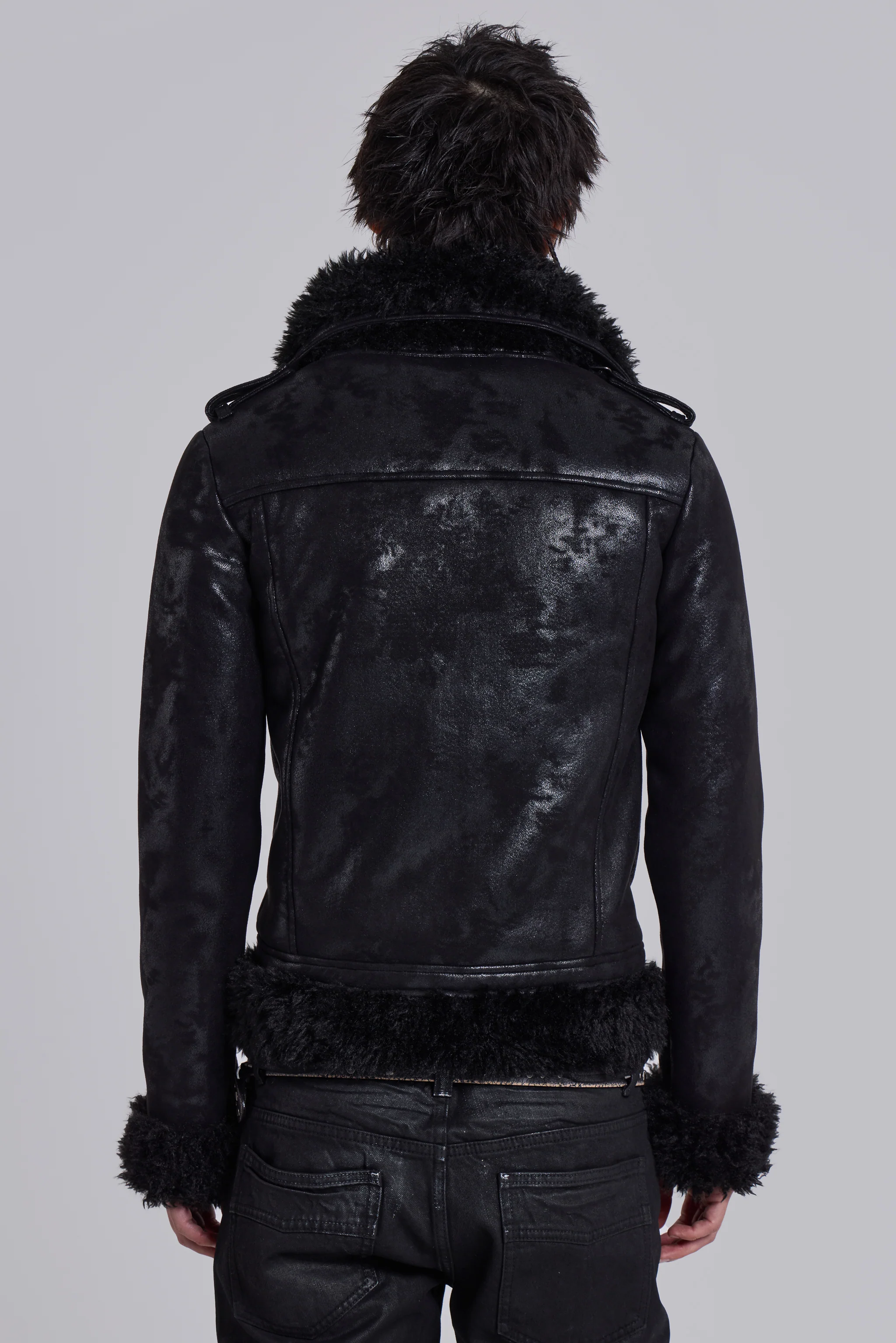 Spectre Shearling Jacket - Image 5
