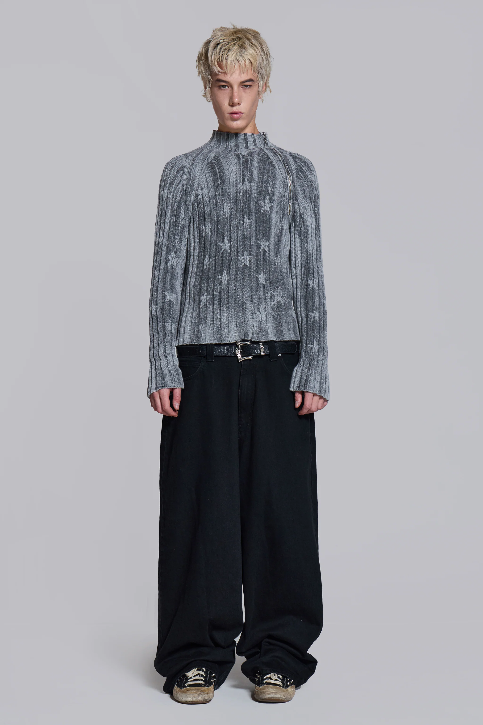 Stars and Stripes Knitted Jumper - Image 3