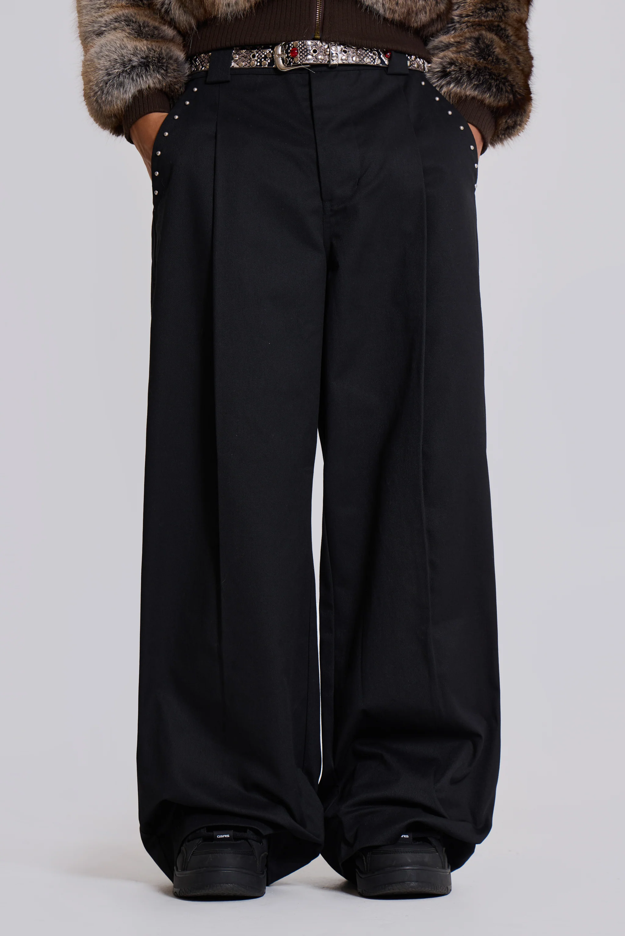 Studded Black Goliath Suit Pants - Image 10