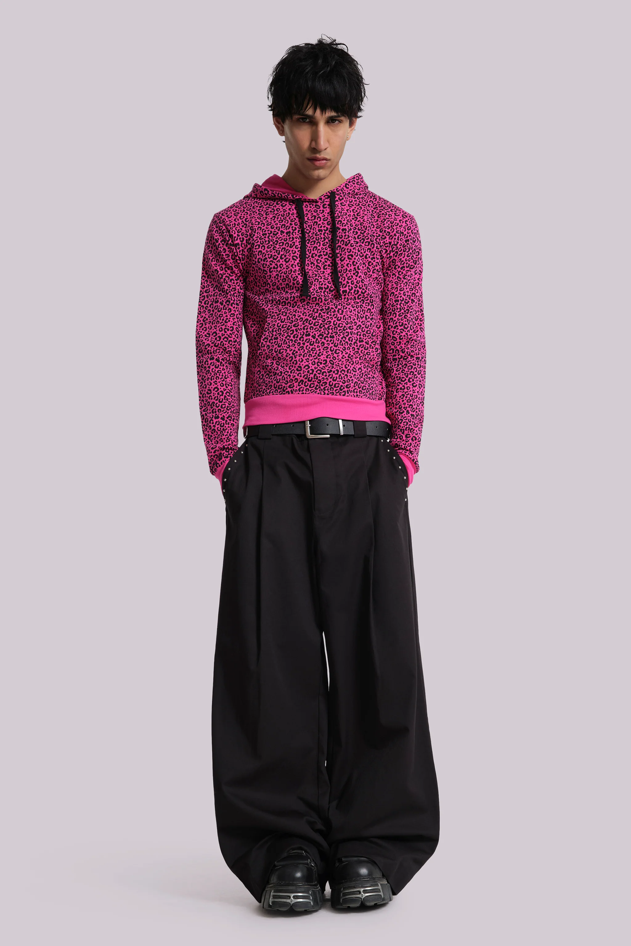 Studded Black Goliath Suit Pants - Image 3