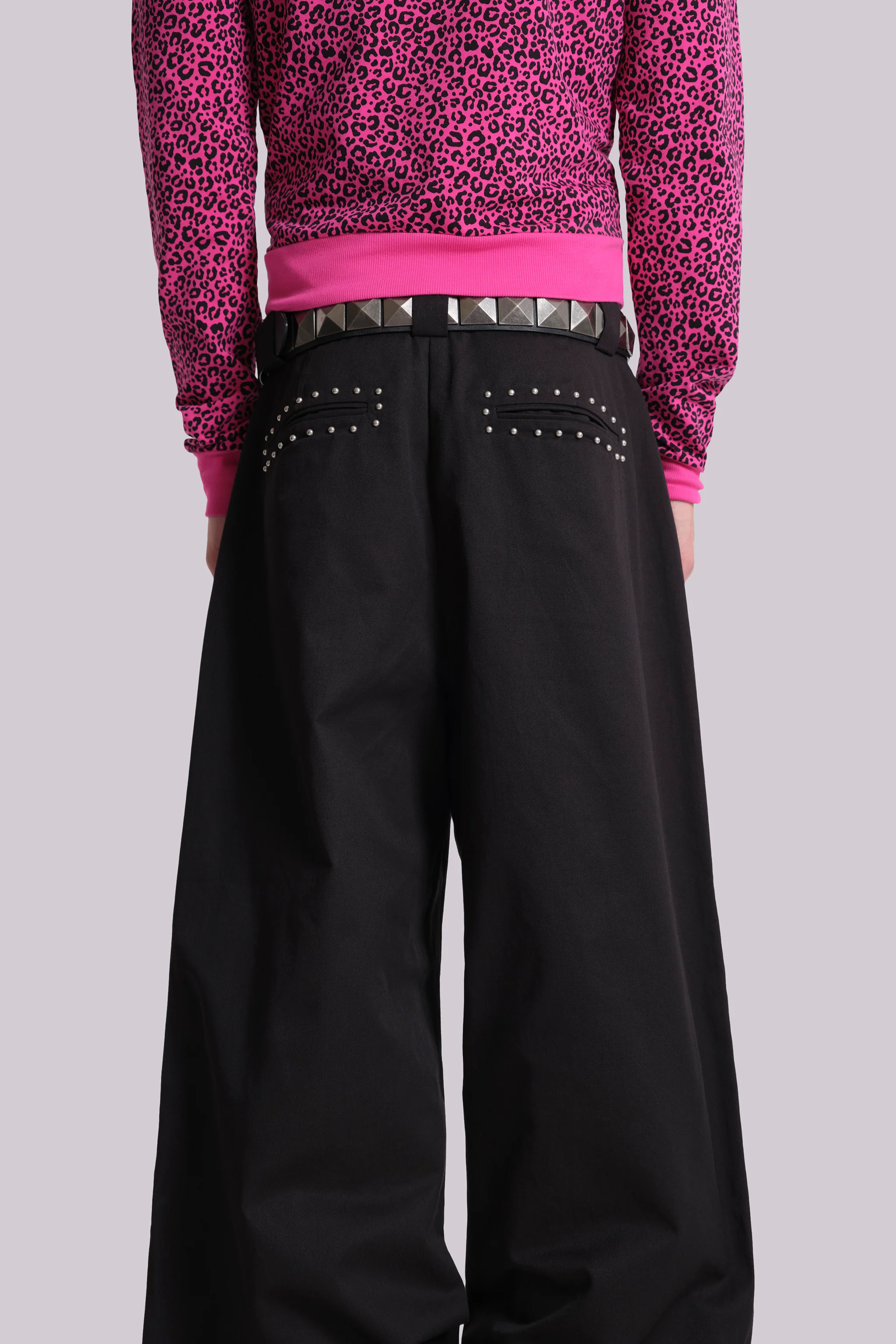 Studded Black Goliath Suit Pants - Image 5