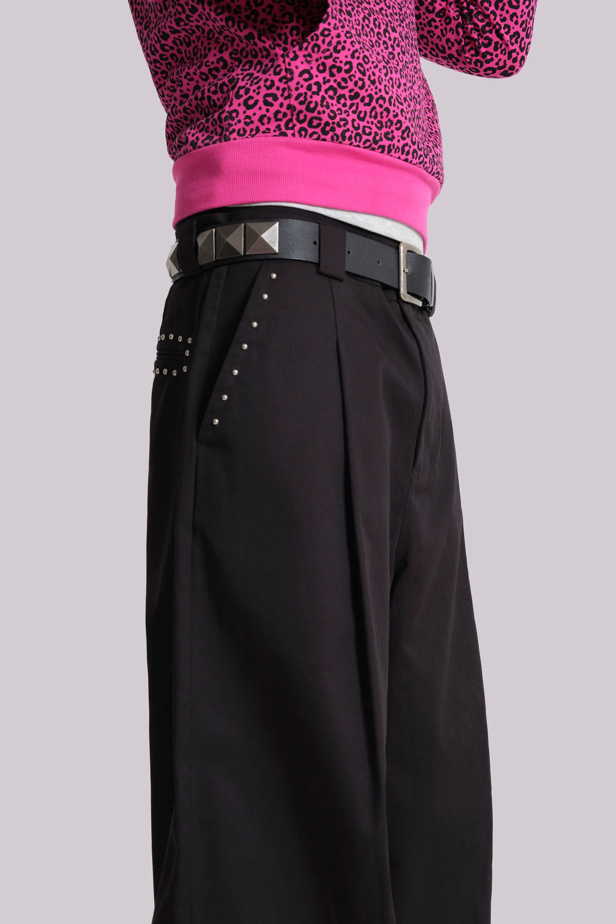 Studded Black Goliath Suit Pants - Image 7