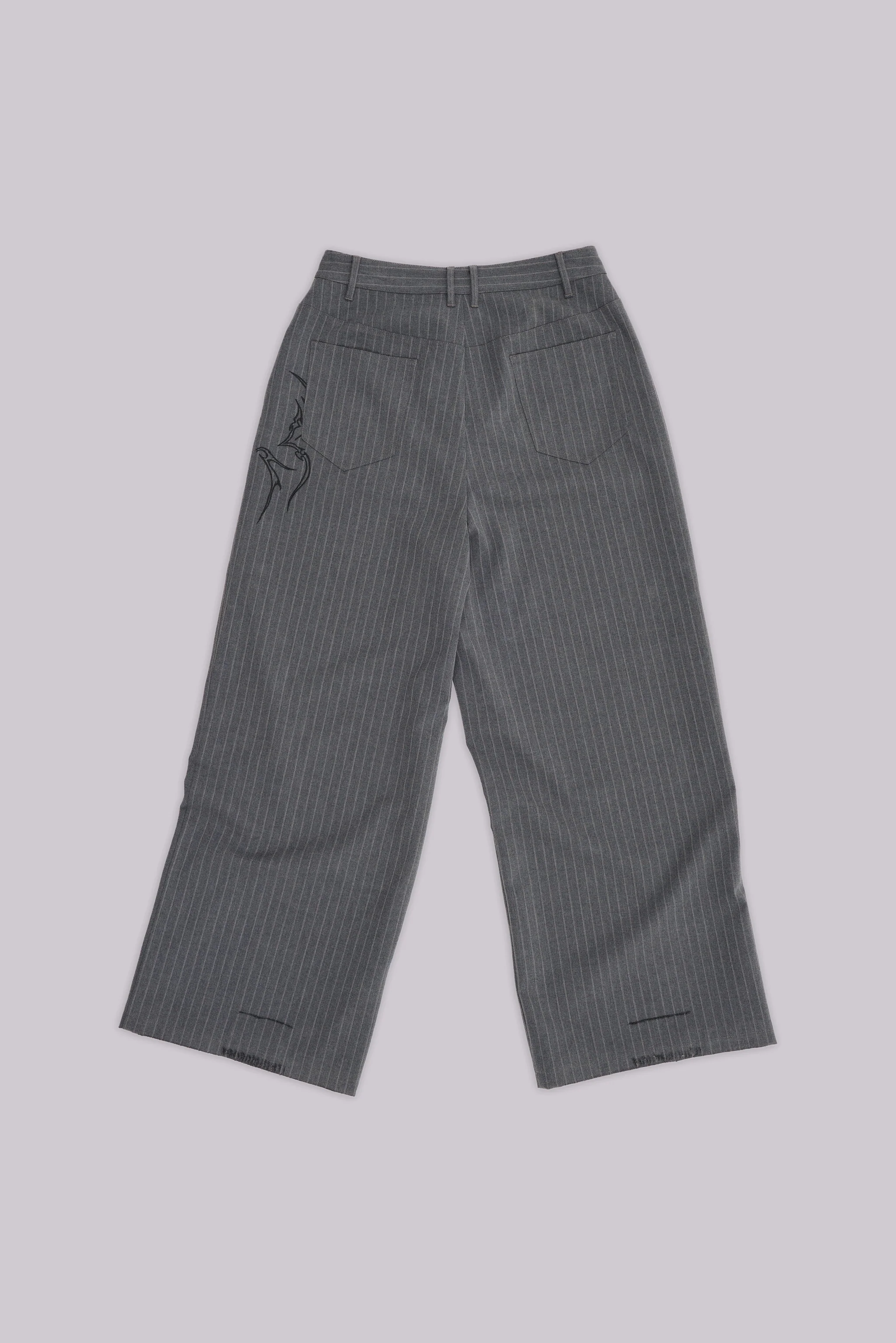Tattoo Pinstripe Goliath Suit Pants - Image 9