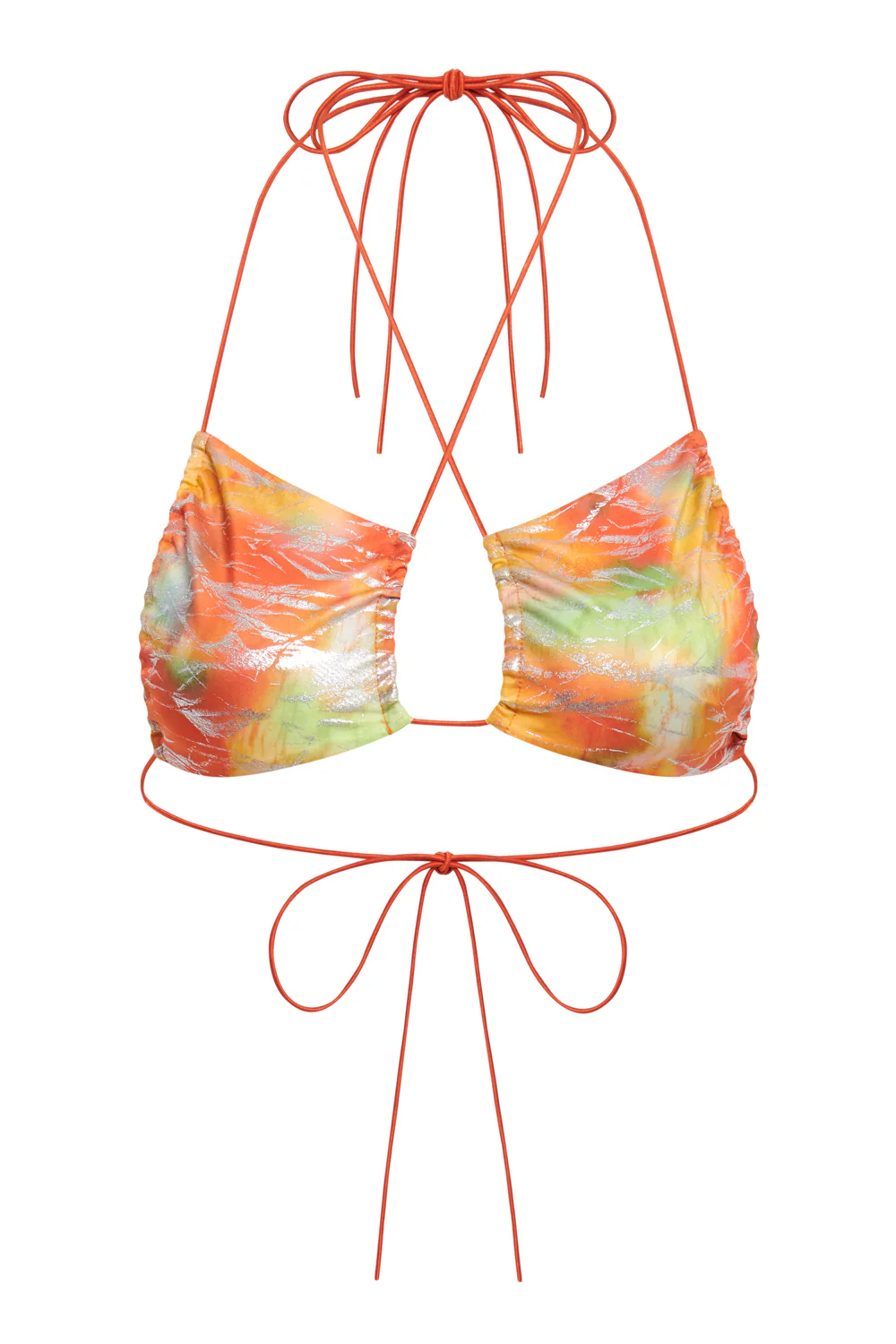 Iris Micro Ruched Bikini Top - Image 5