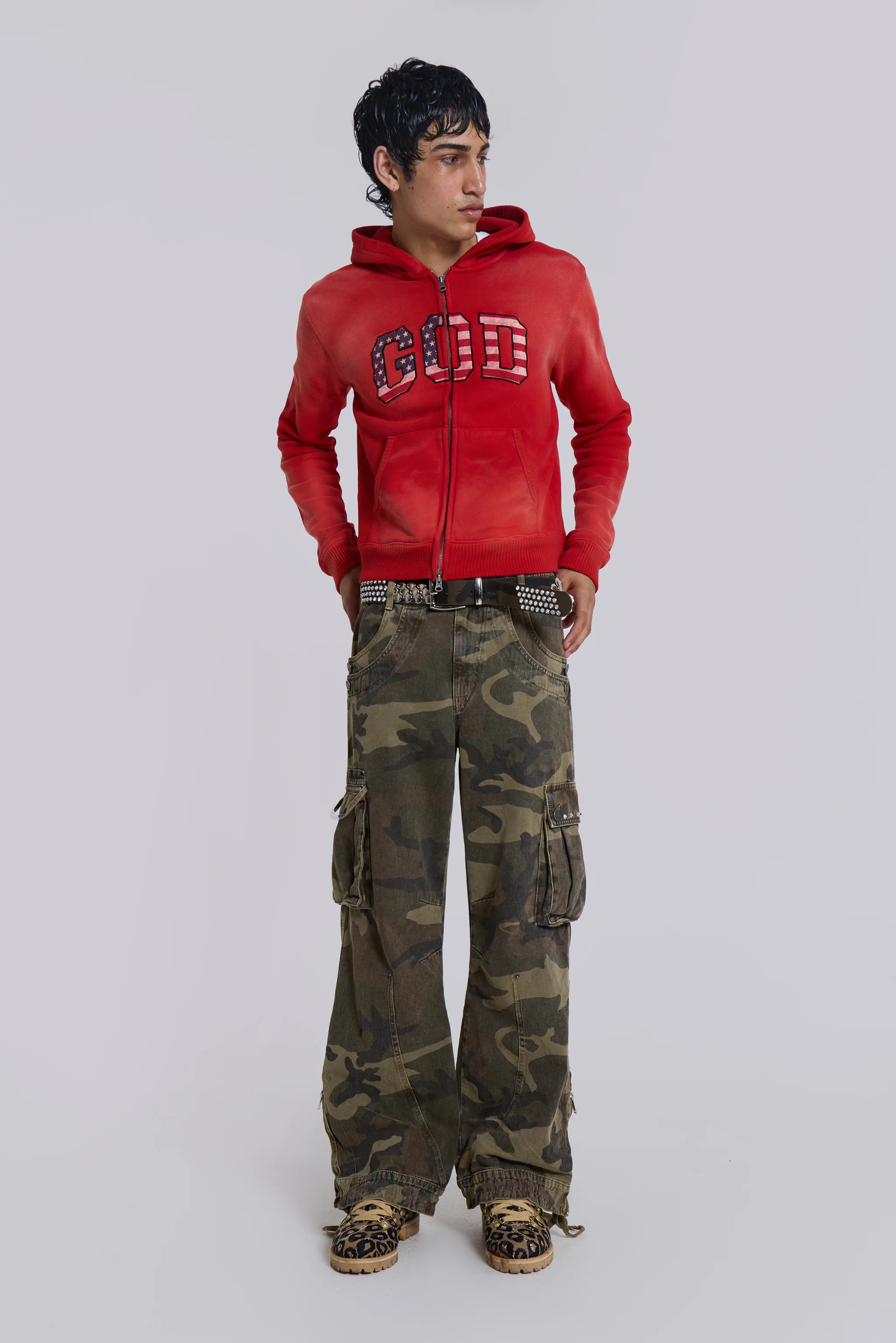 Camo Trooper Cargo Pants - Image 4