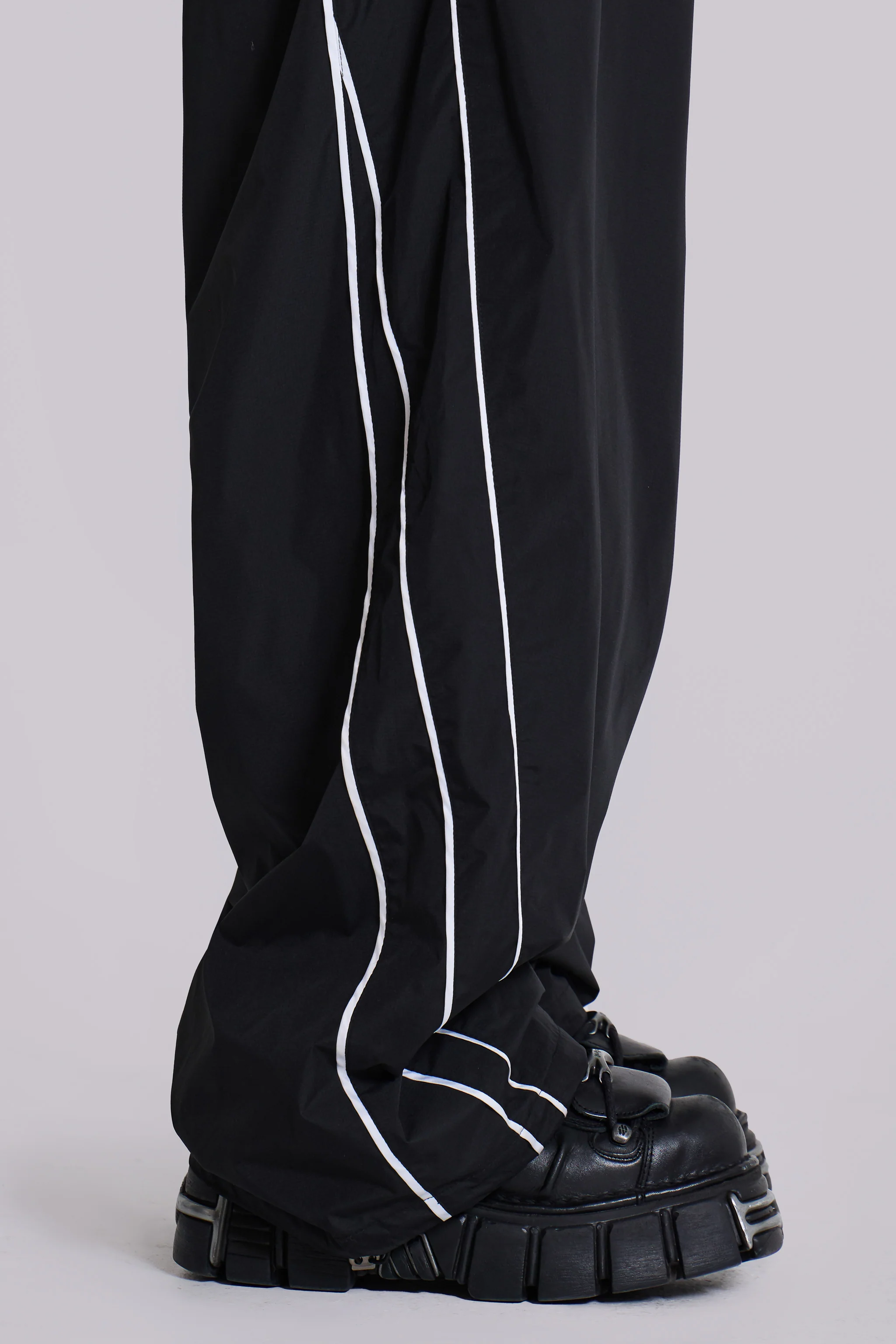 Black Vapor Tracksuit Bottoms - Image 5