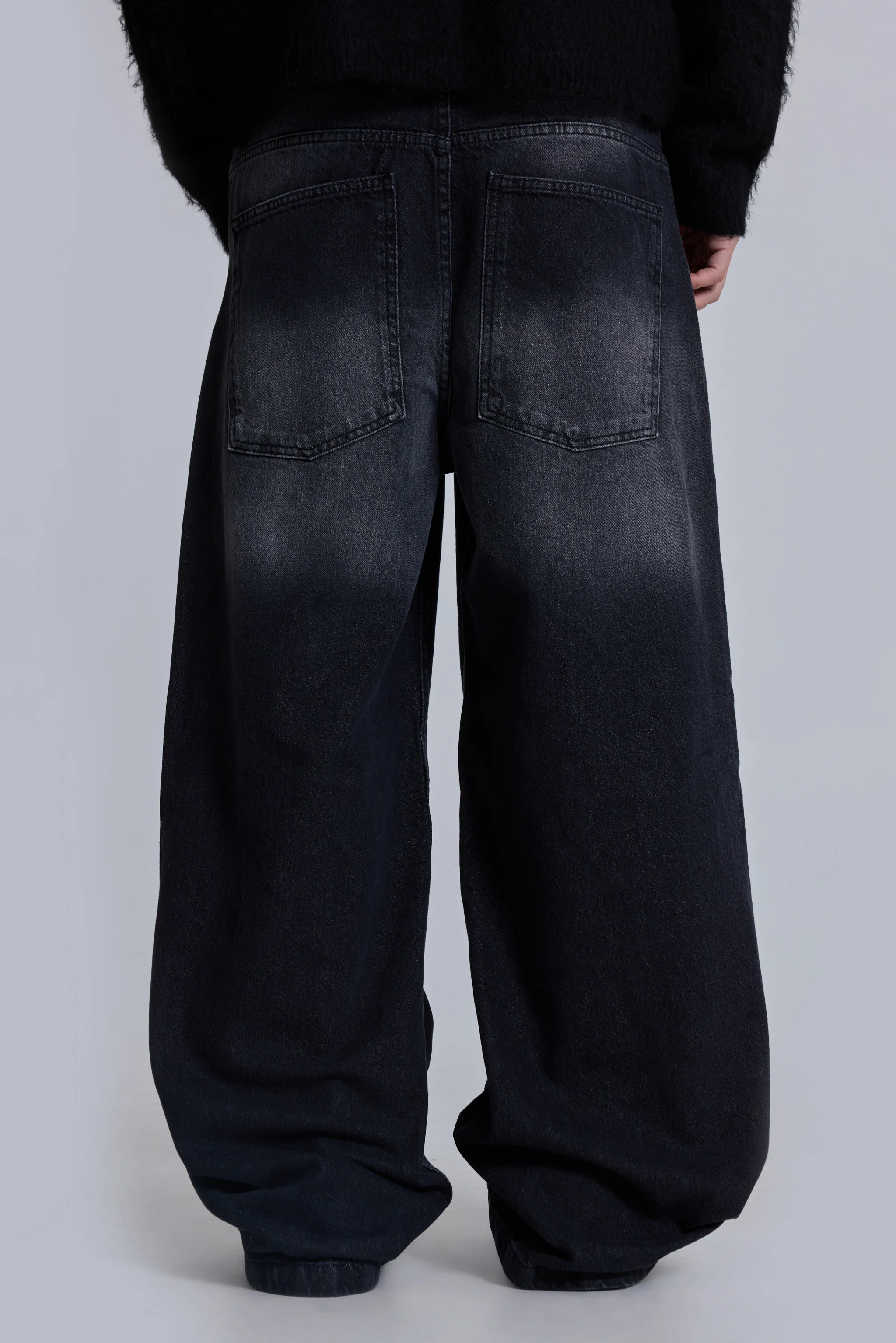 Washed Black Colossus Jeans - Image 3