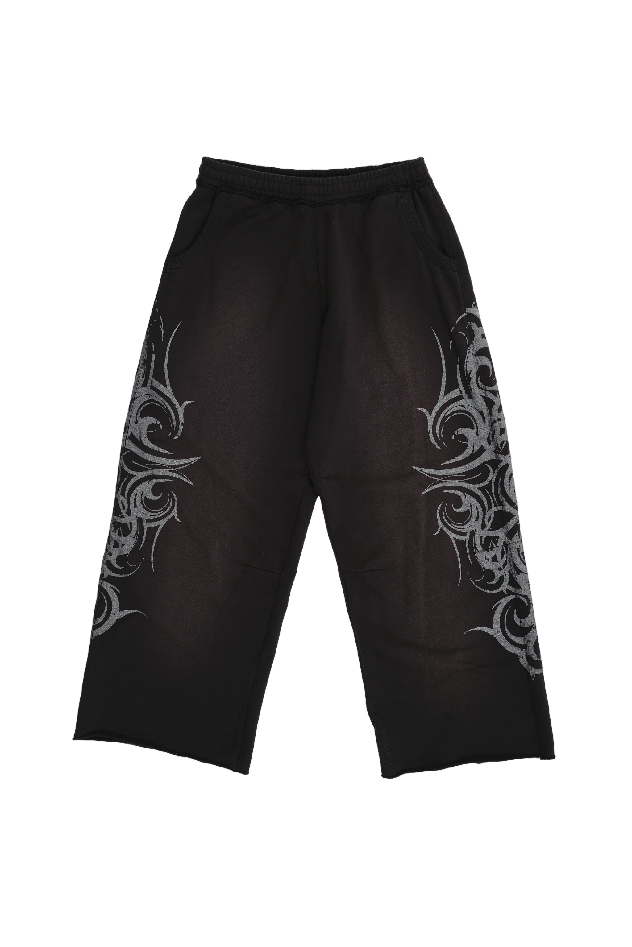 Black Baggy Blade Joggers - Image 7