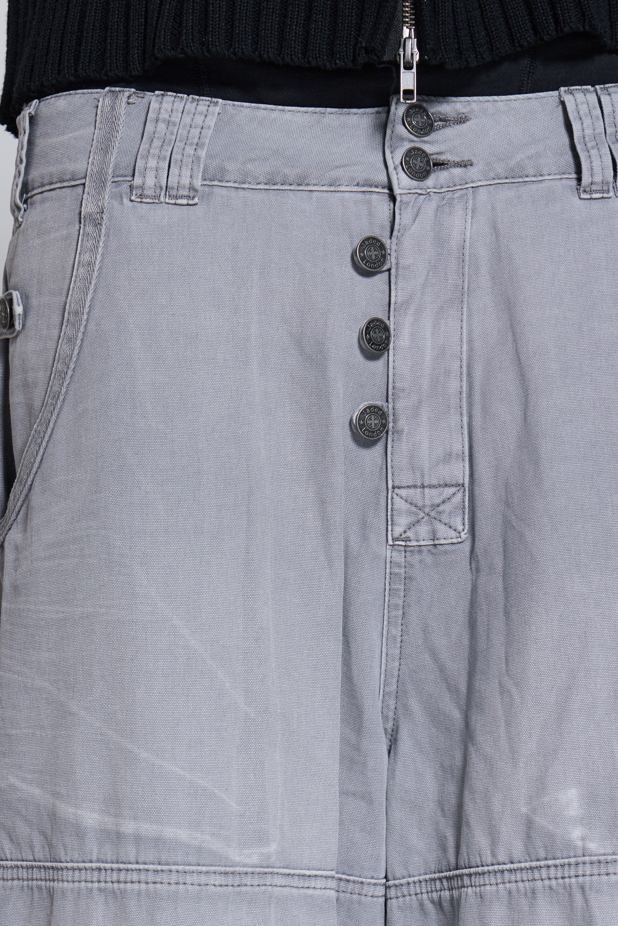 Washed Grey Decoy Cargos - Image 13