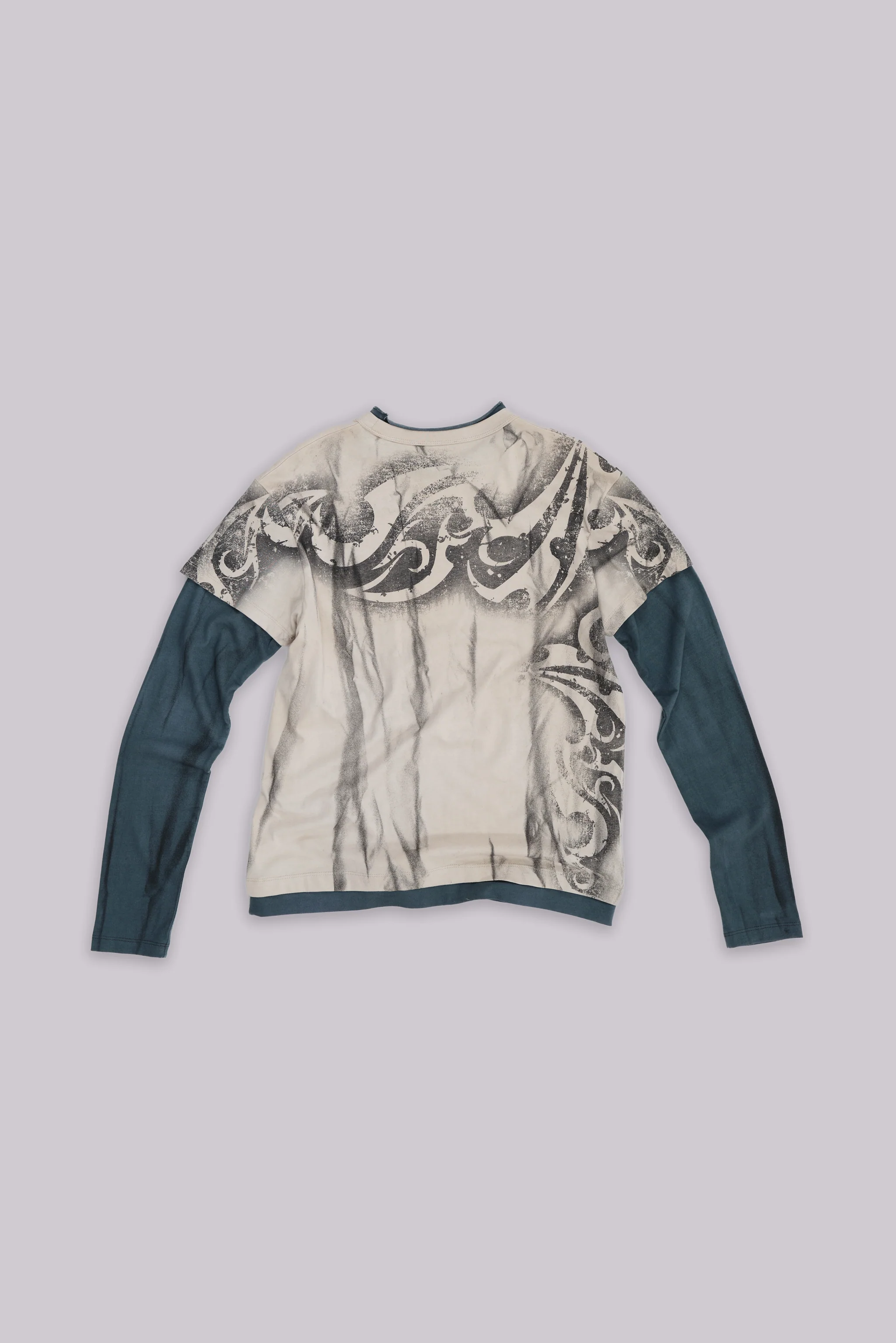 Waves Double Layer Long-sleeve Top - Image 3
