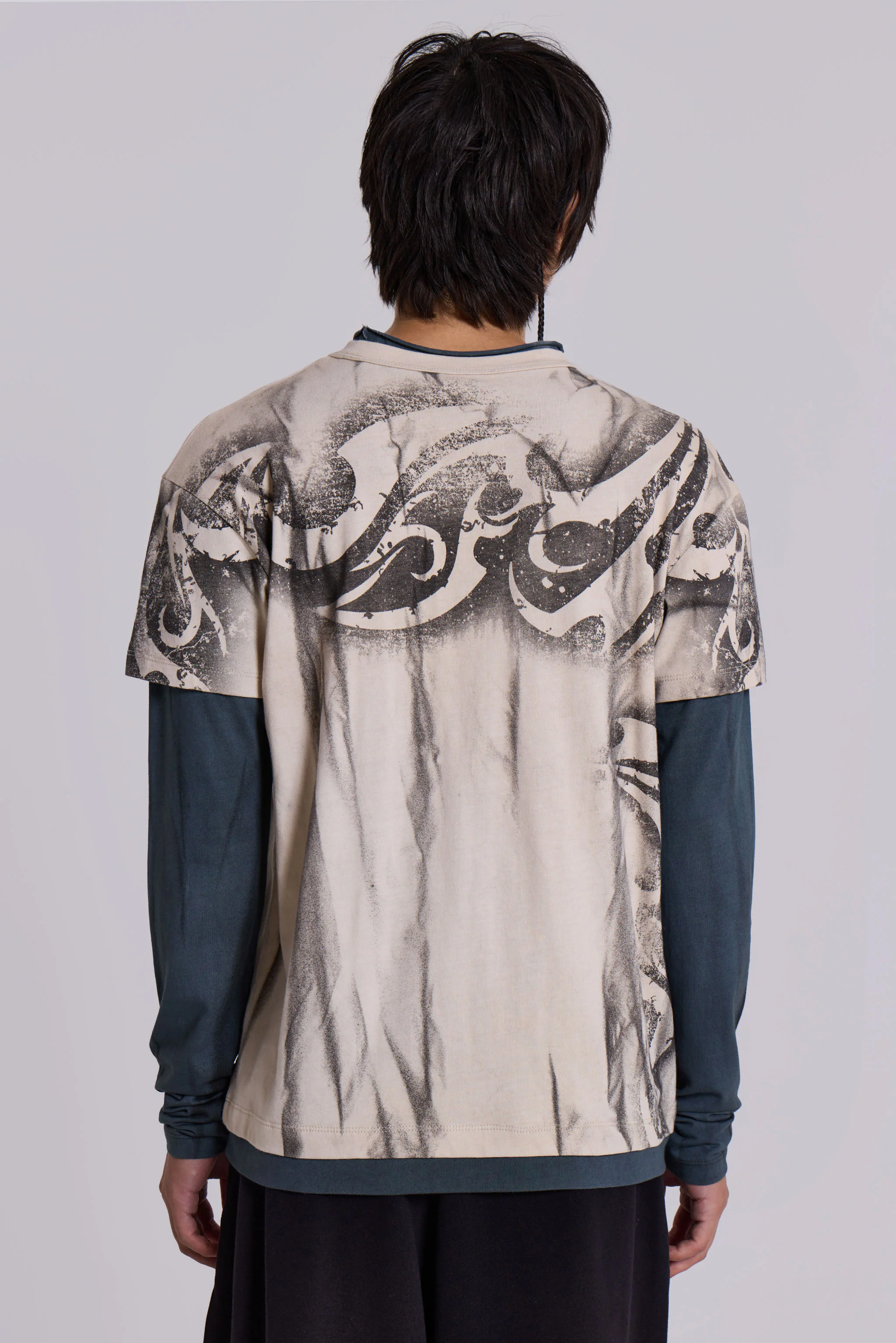 Waves Double Layer Long-sleeve Top - Image 5