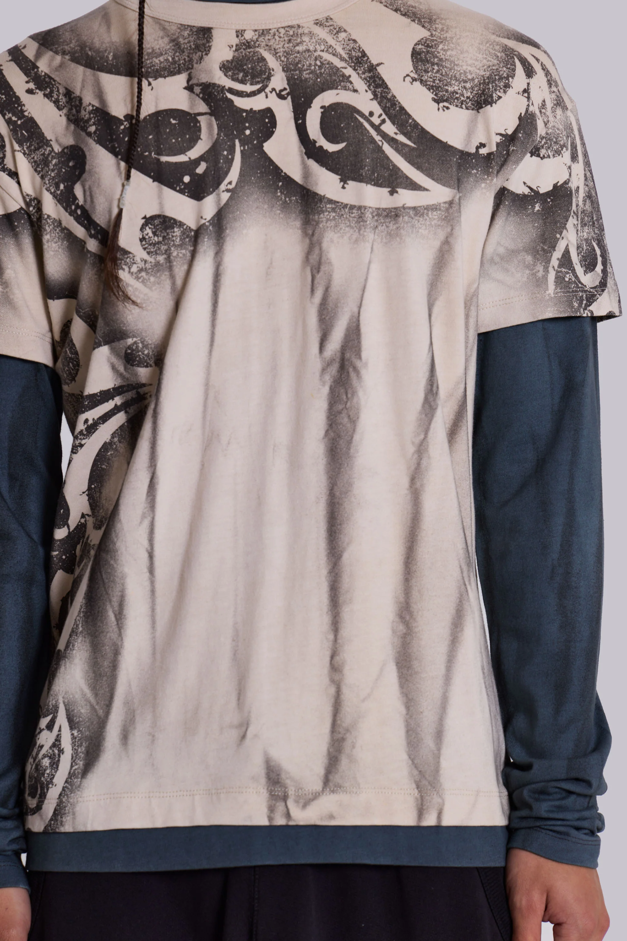 Waves Double Layer Long-sleeve Top - Image 7