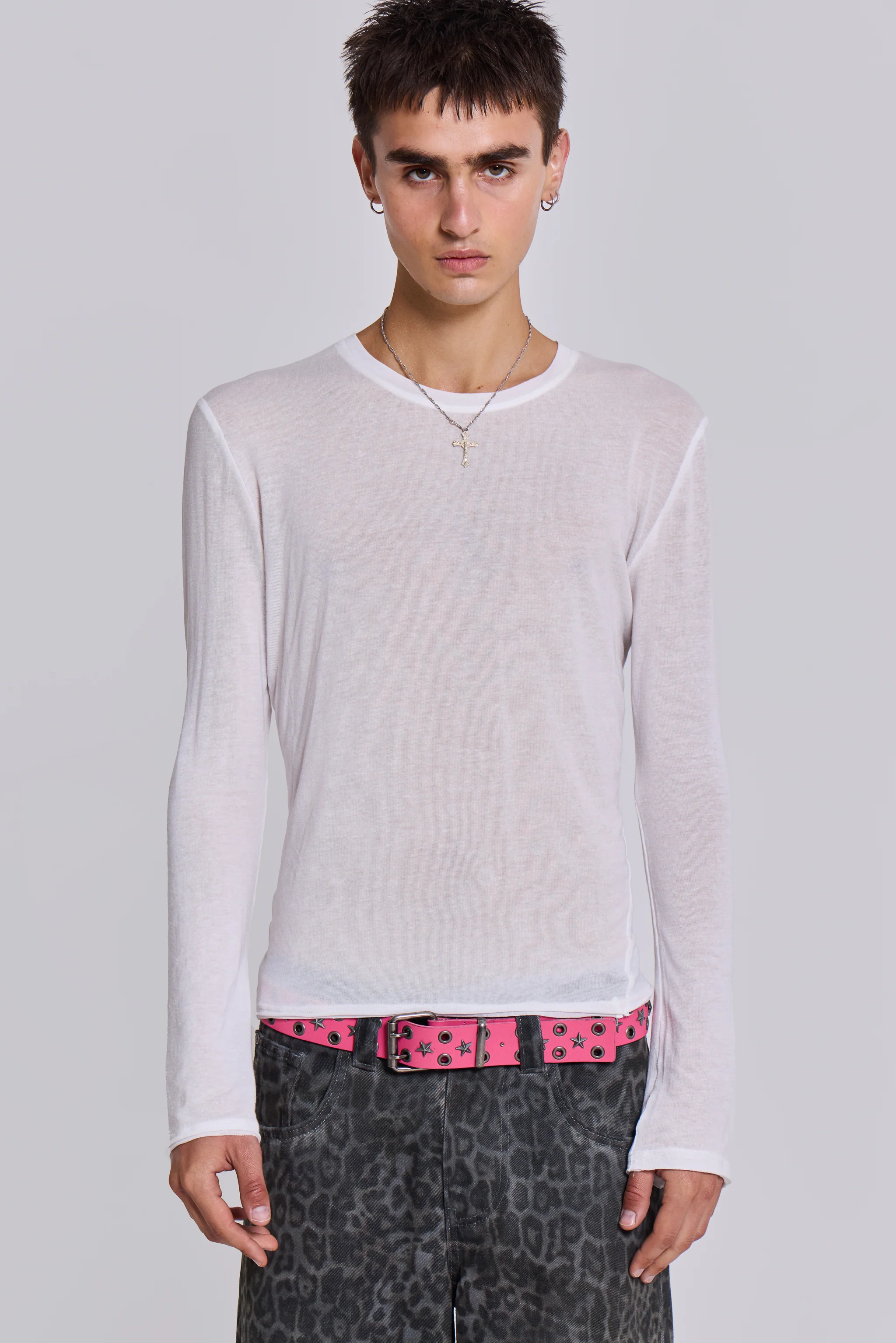 White Mist Long Sleeve Top - Image 6