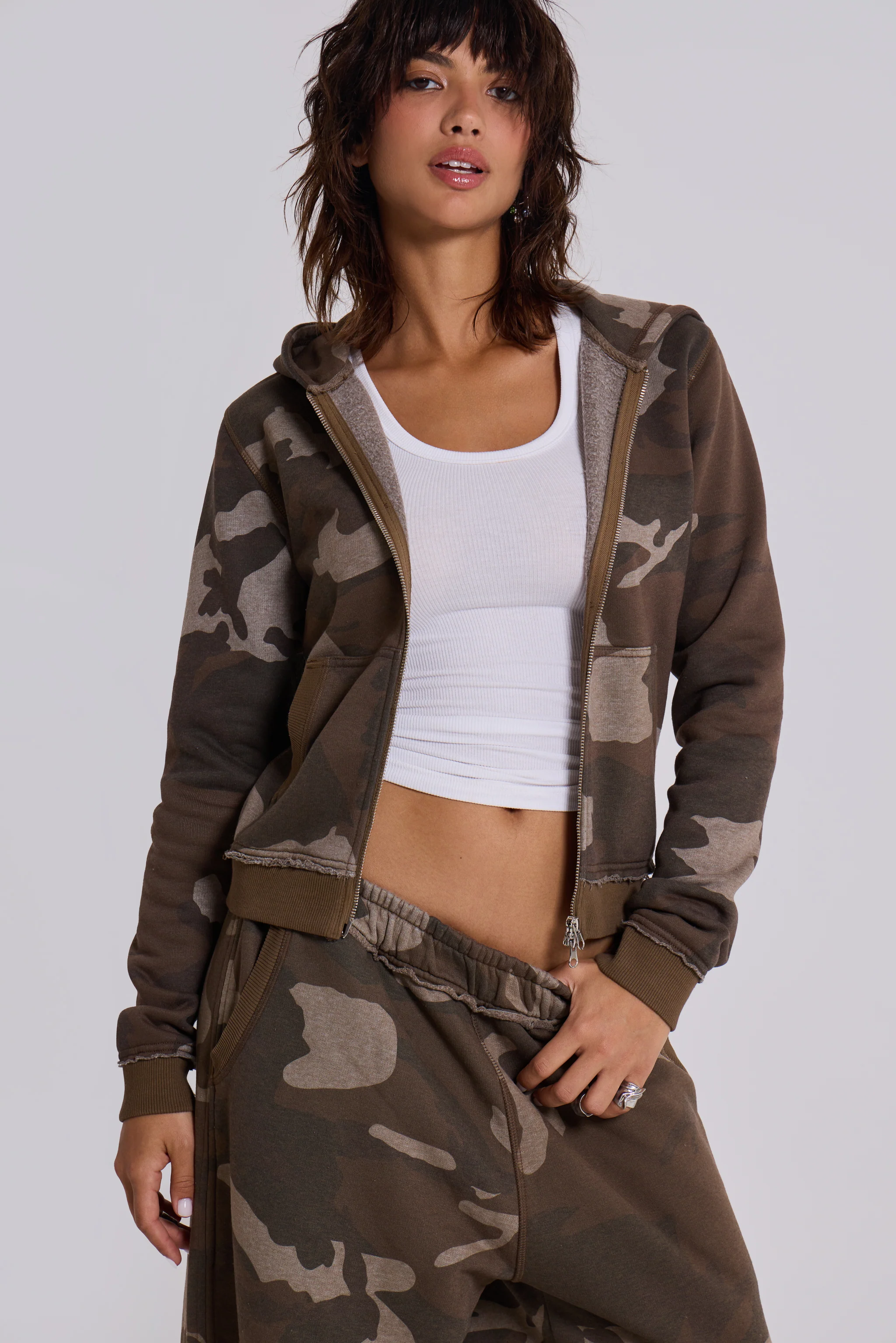 Camo Mini Monster Hoodie - Image 3
