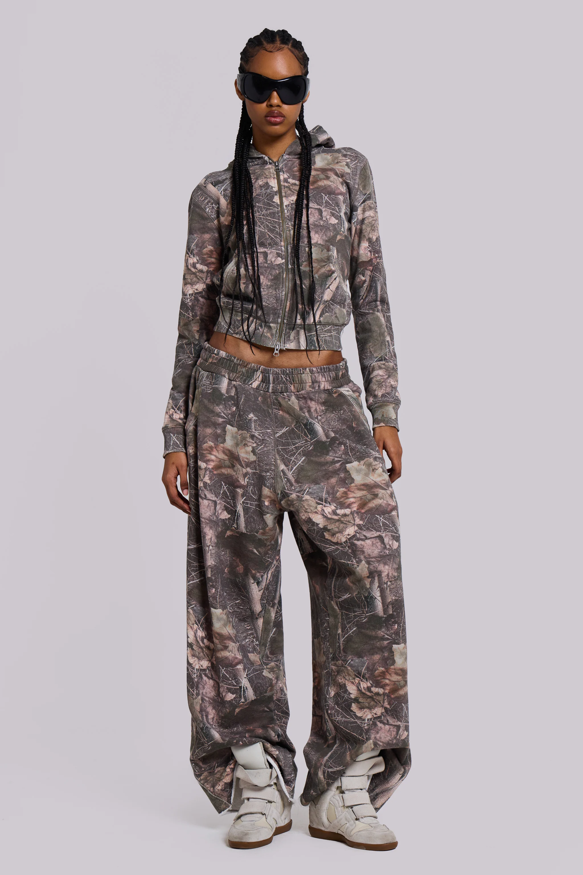 Woodland Camo Baggy Monster Joggers - Image 3