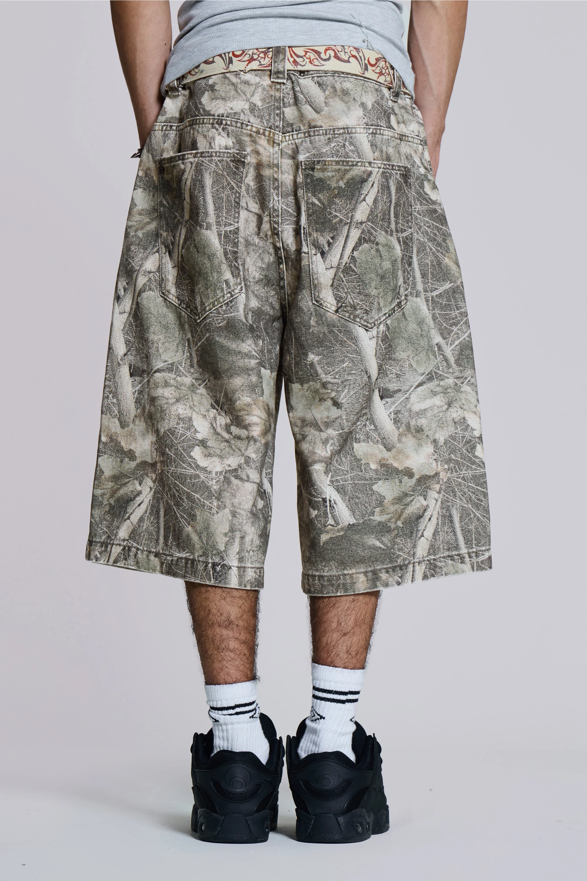Woodland Camo Colossus Jorts - Image 4