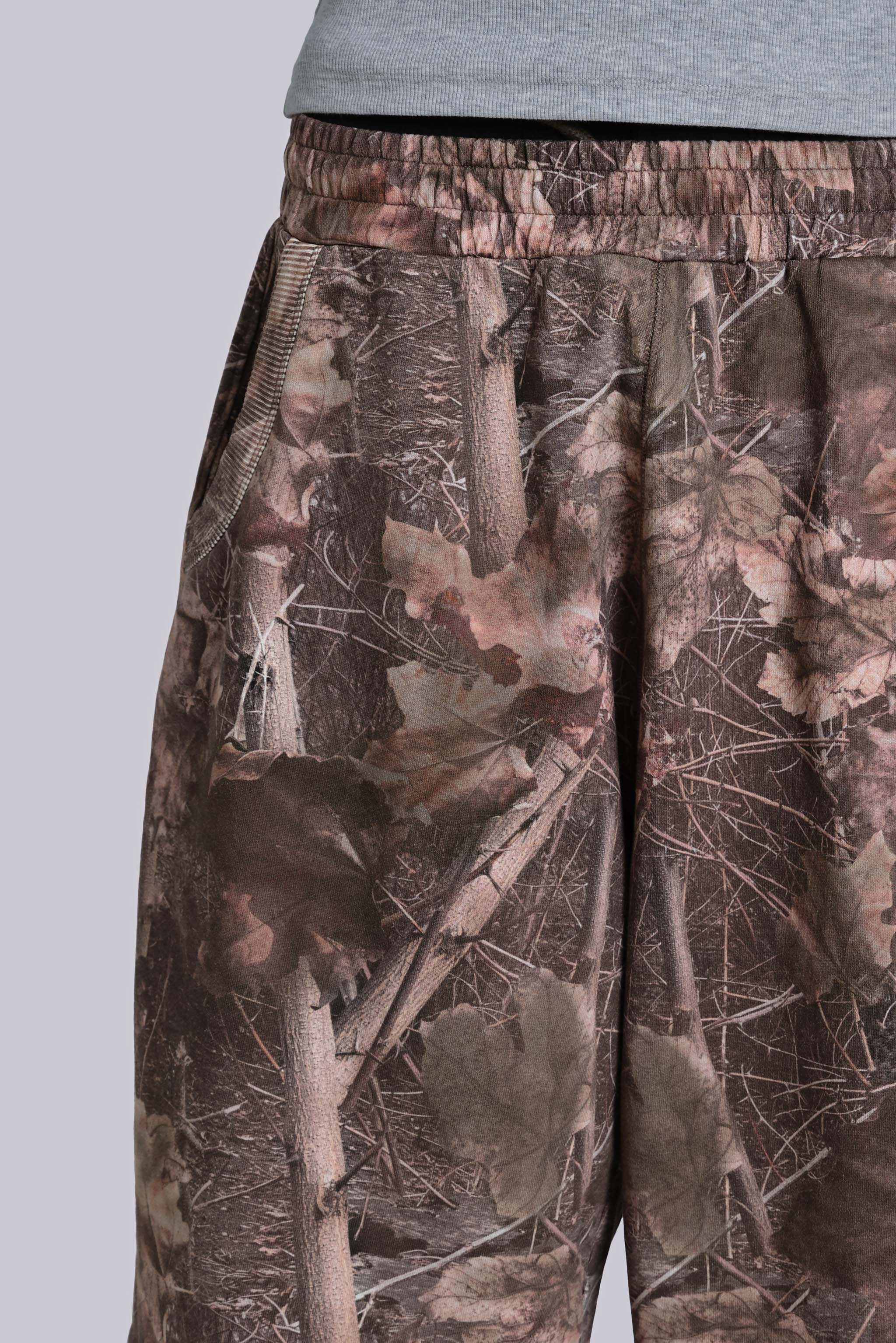 Woodland Camo Monster Jogger Shorts - Image 5